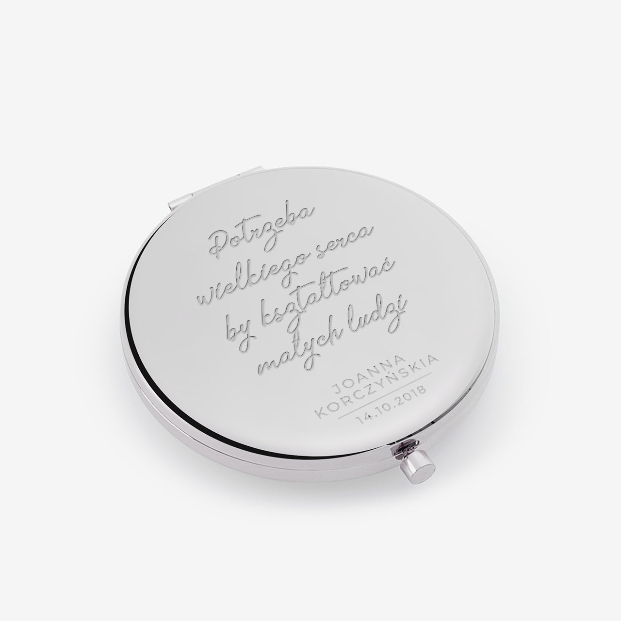 Oglindă argintie CADOU PENTRU O ÎNVĂȚĂTOARE DE GRĂDINIȚĂ