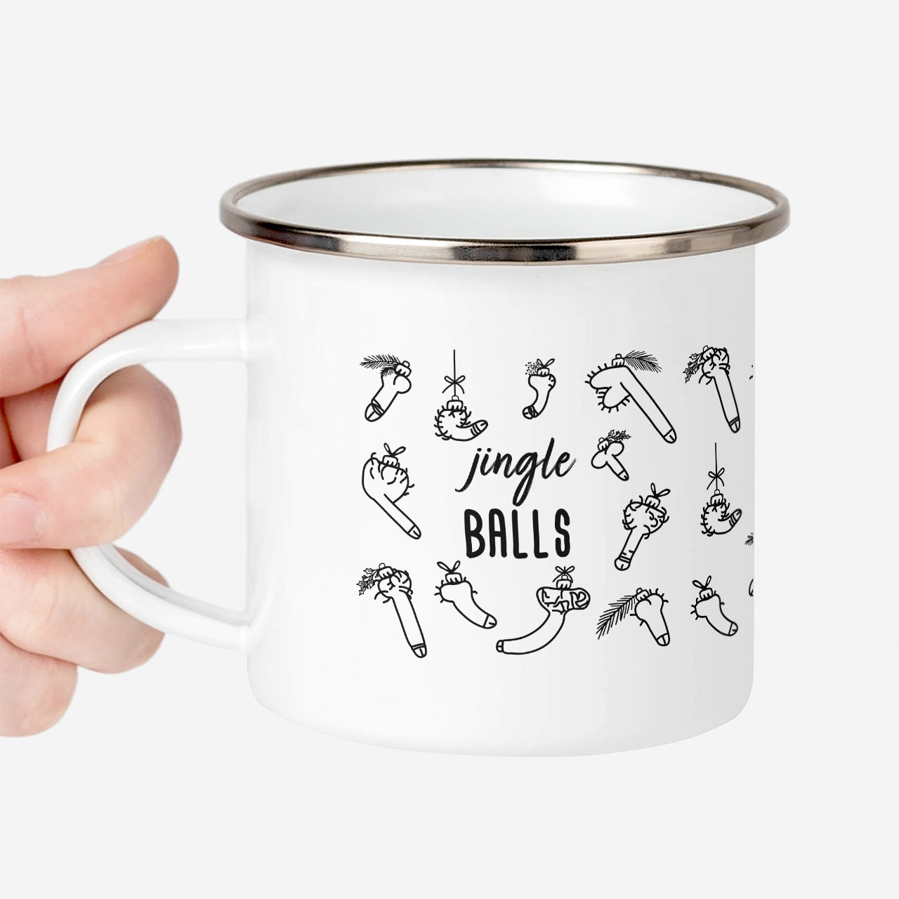 Cană de Crăciun amuzantă – cadou pentru prietenă de sărbători