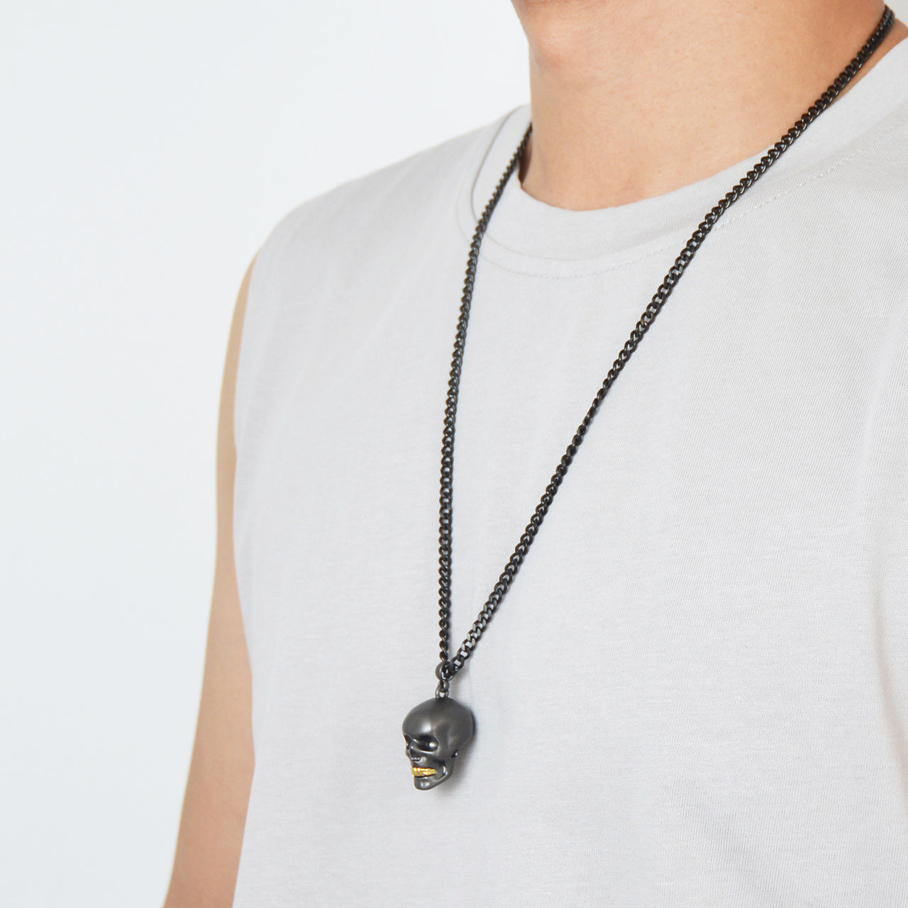 Colier cu pandantiv craniu