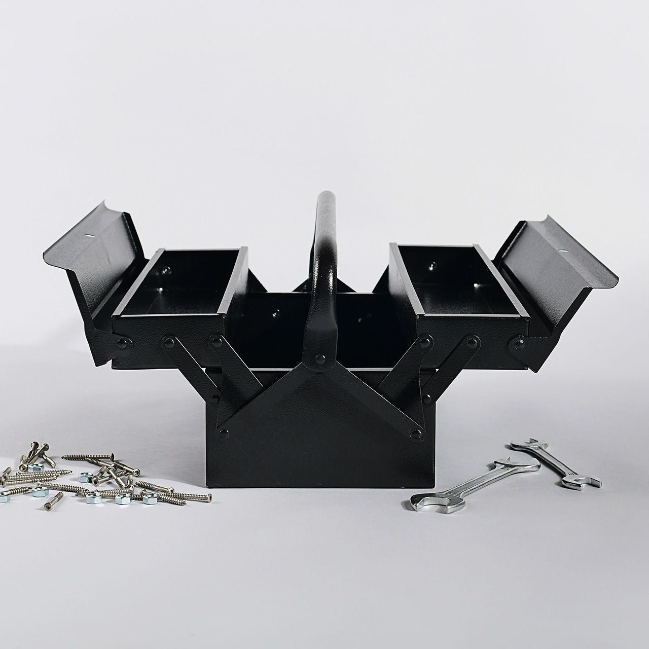 Skrzynka narzędziowa metalowa prezent dla mężczyzny gadżety dla majsterkowicza prezent dla majsterkowicza