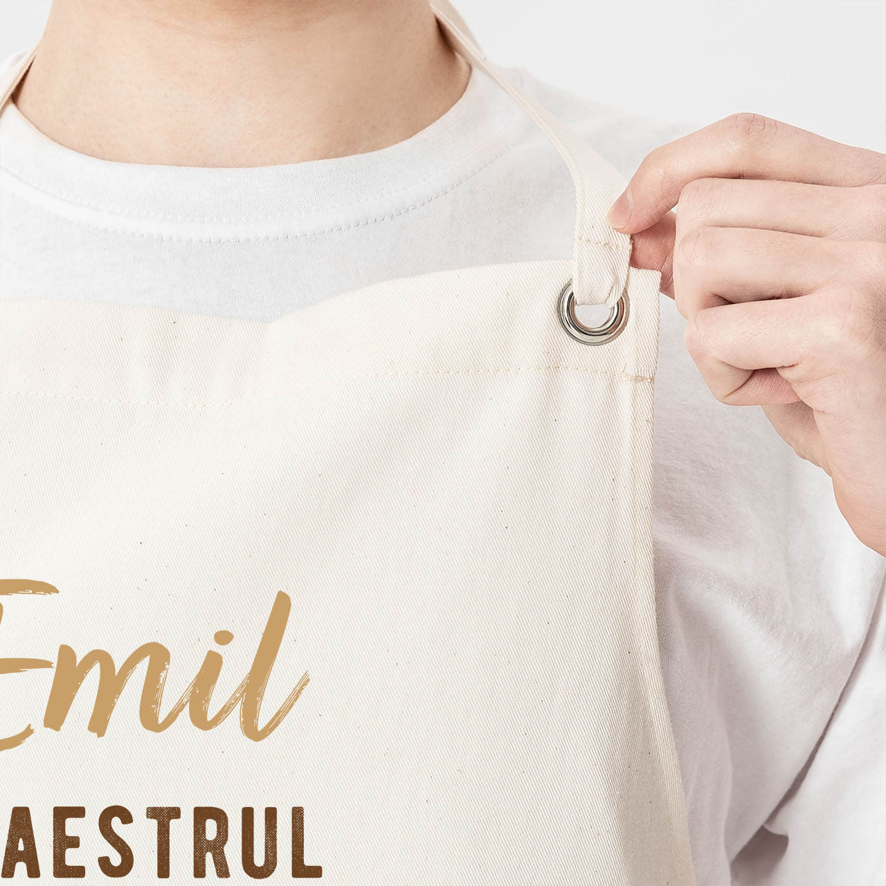 Șorț personalizat – cadou pentru pasionat de grătar