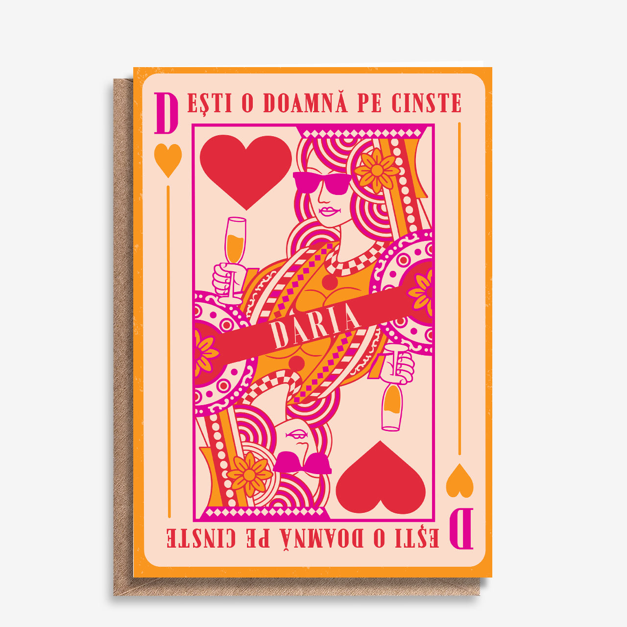 Felicitare personalizată de Ziua Femeii – o doamnă pe cinste