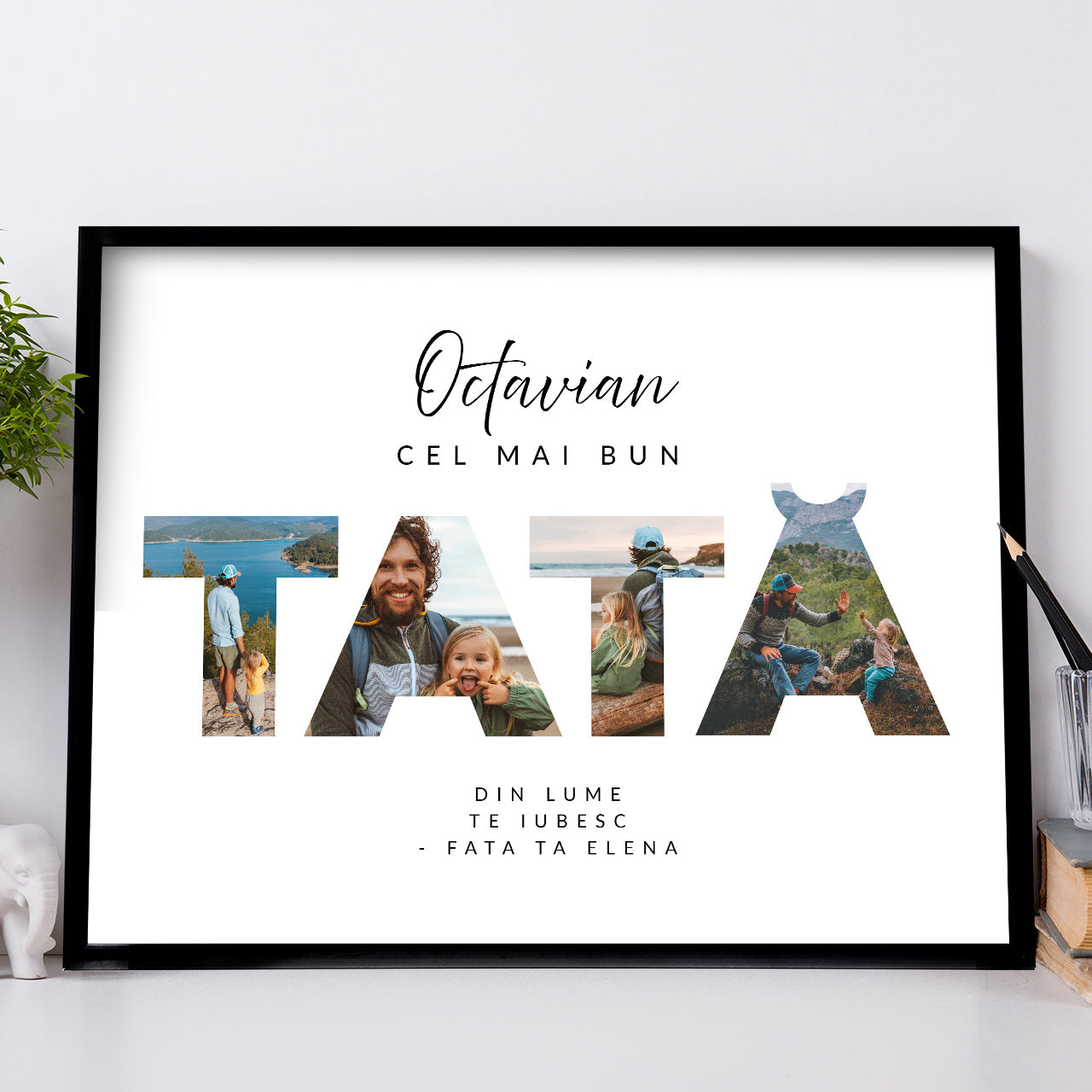 Poster de Ziua Tatălui — Cel Mai Bun din Lume