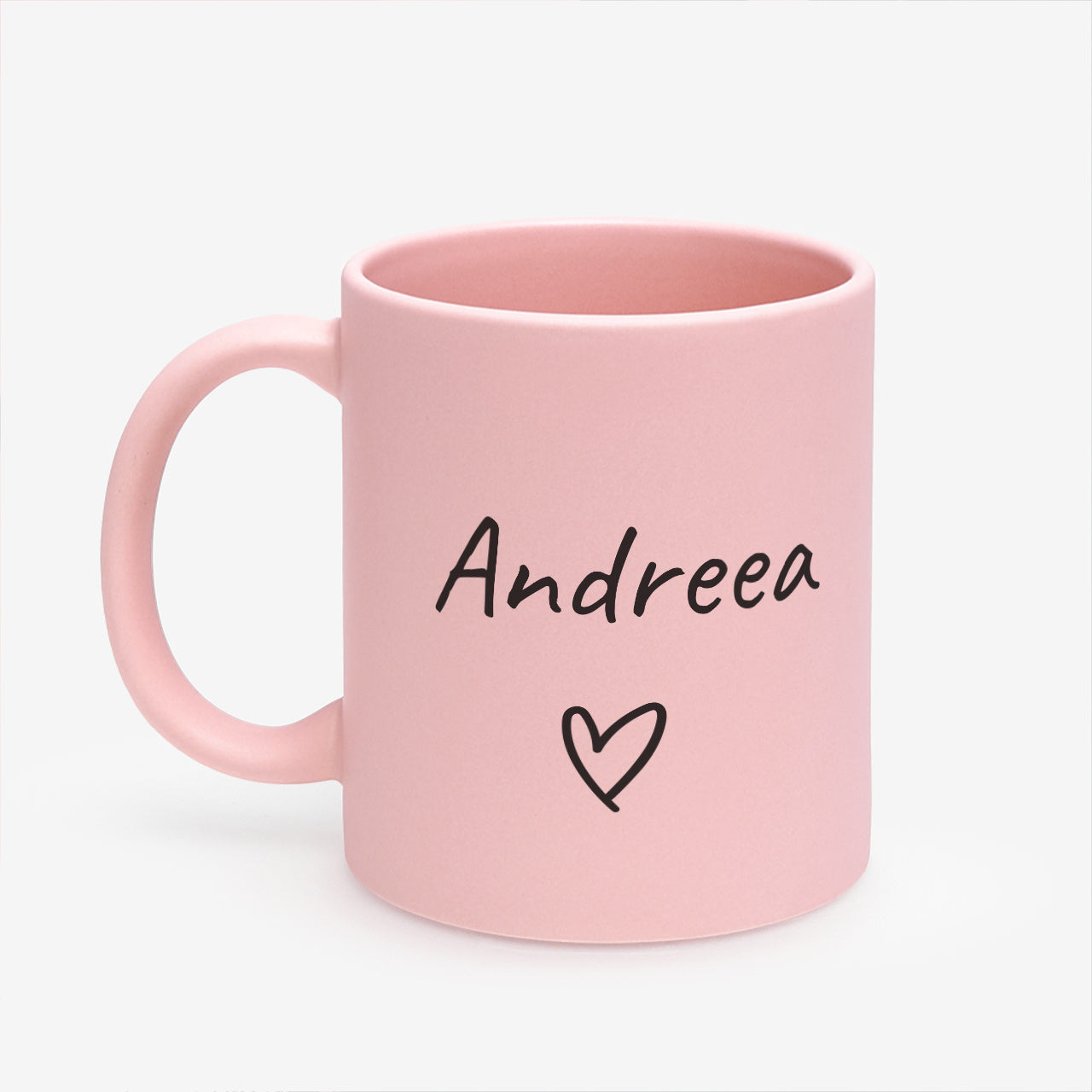 Różowy kubek z imieniem - prezent dla niej kubek personalizowany prezent dla przyjaciółki prezent dla siostry