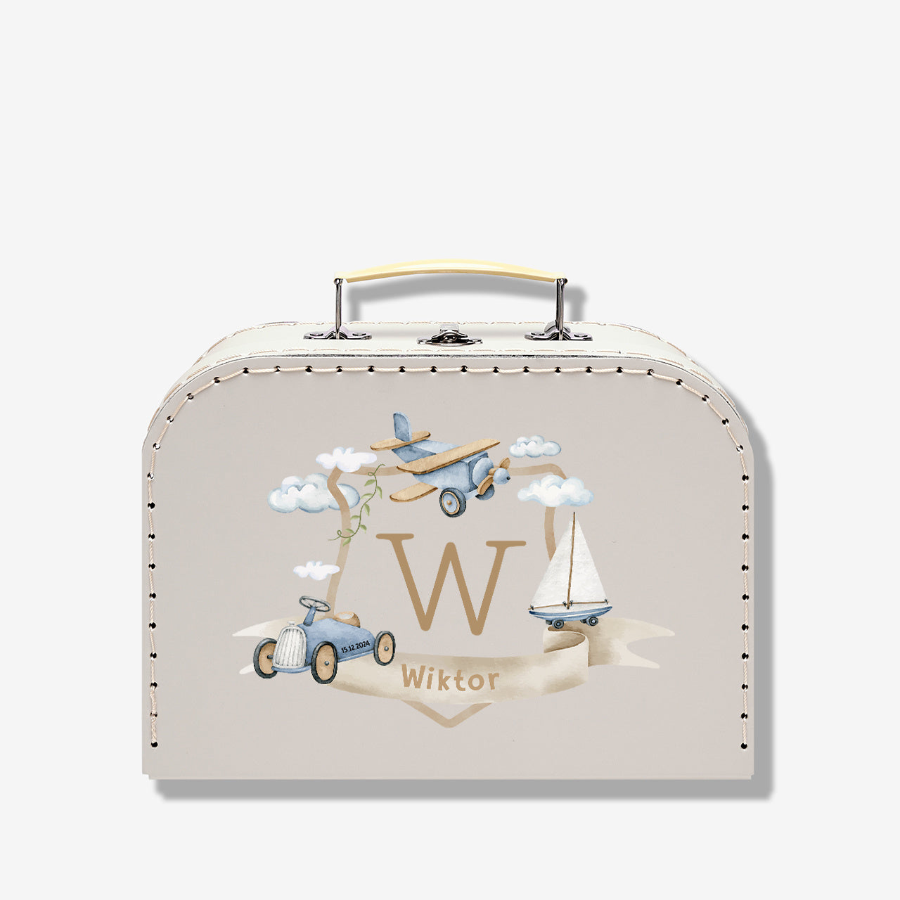 Personalizowana walizka na pamiątki - prezent z okazji narodzin dziecka