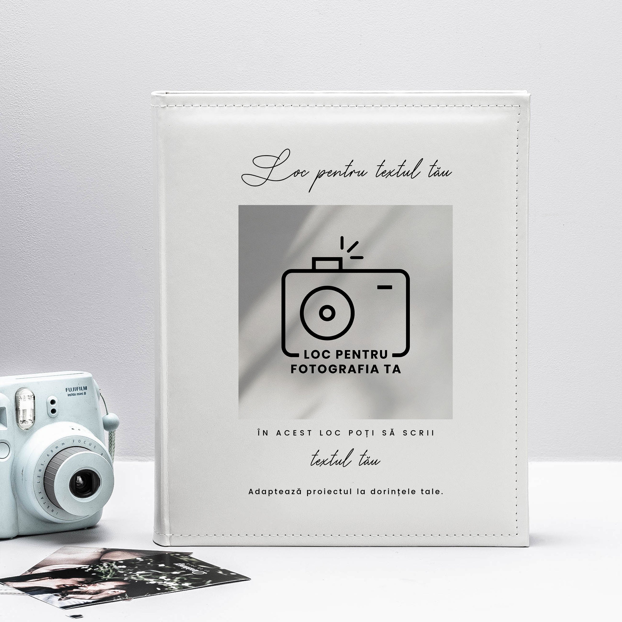 Personalizowany album z miejscem na Twój projekt prezent dla rodziców prezent dla dziadków