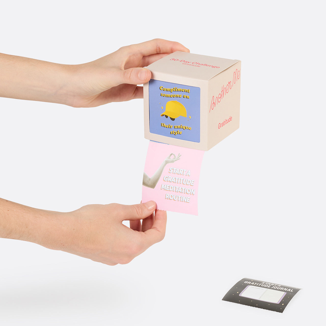 Karteczki z wyzwaniami Wdzięczność karteczki na każdy dzień