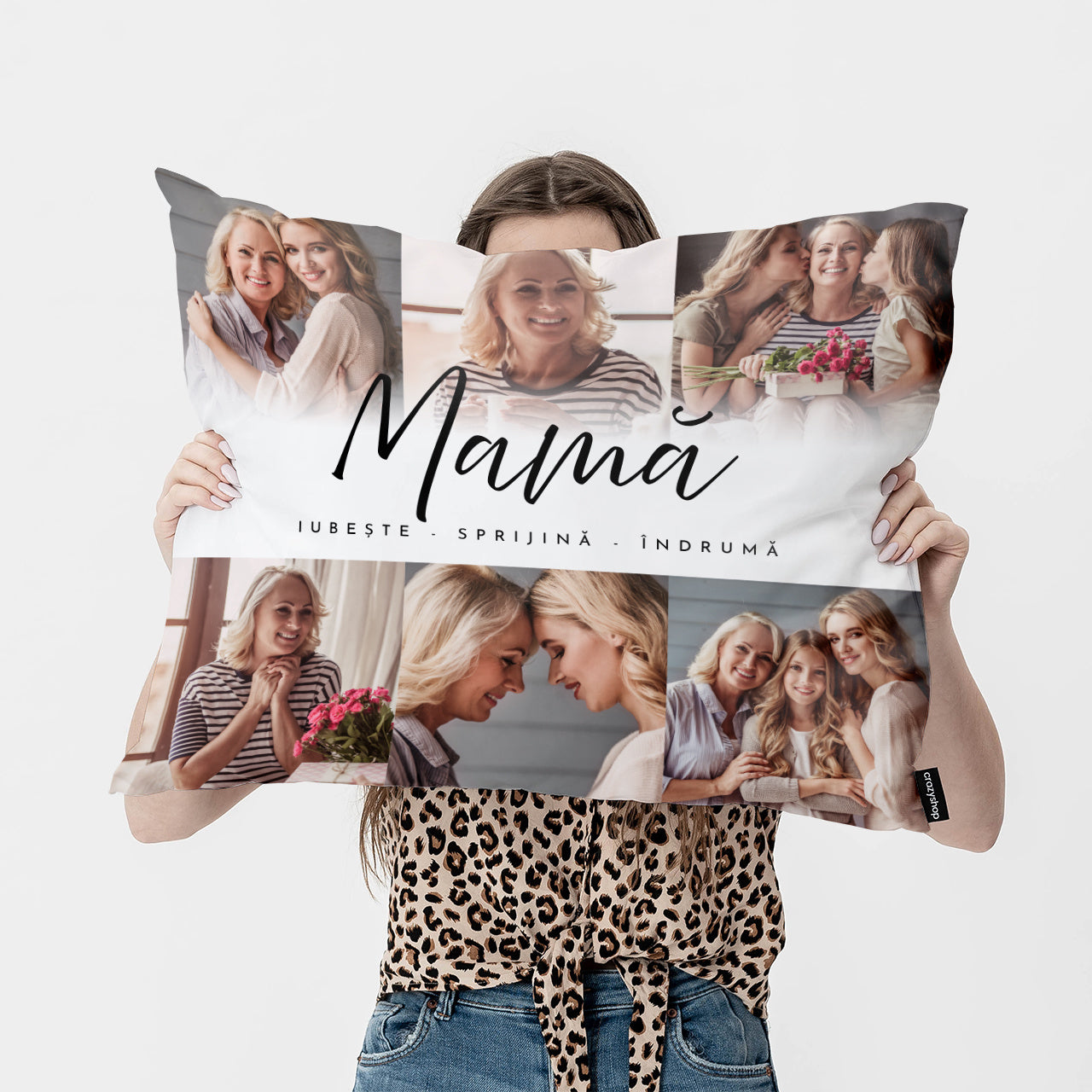 Poduszka ze zdjęciami - wzruszający prezent dla mamy prezent na dzień mamy poduszka na dzień mamy