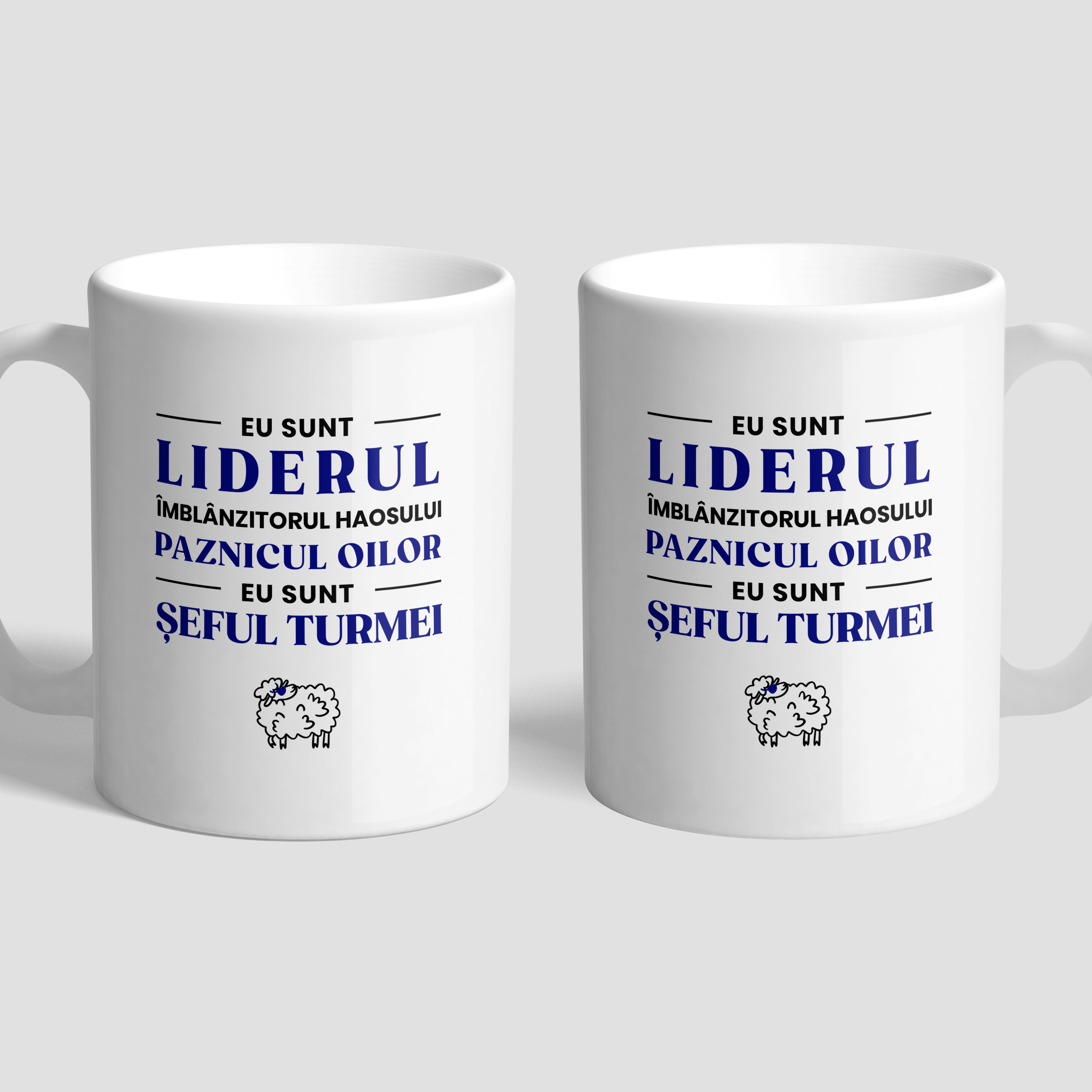Personalizowany kubek dla kierownika - Wódz Stada zabawny prezent dla kierownika z nadrukiem