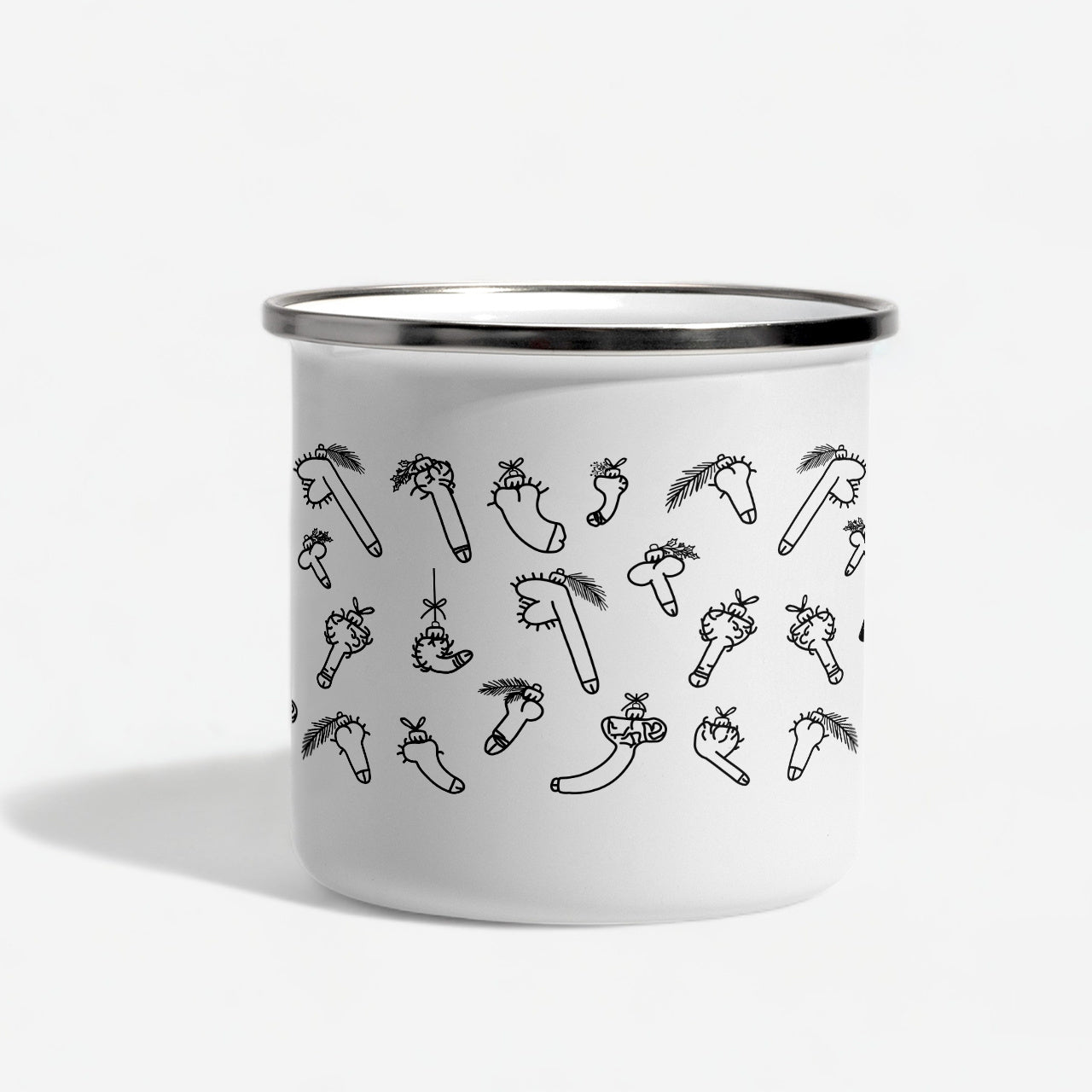 Cană de Crăciun amuzantă – cadou pentru prietenă de sărbători