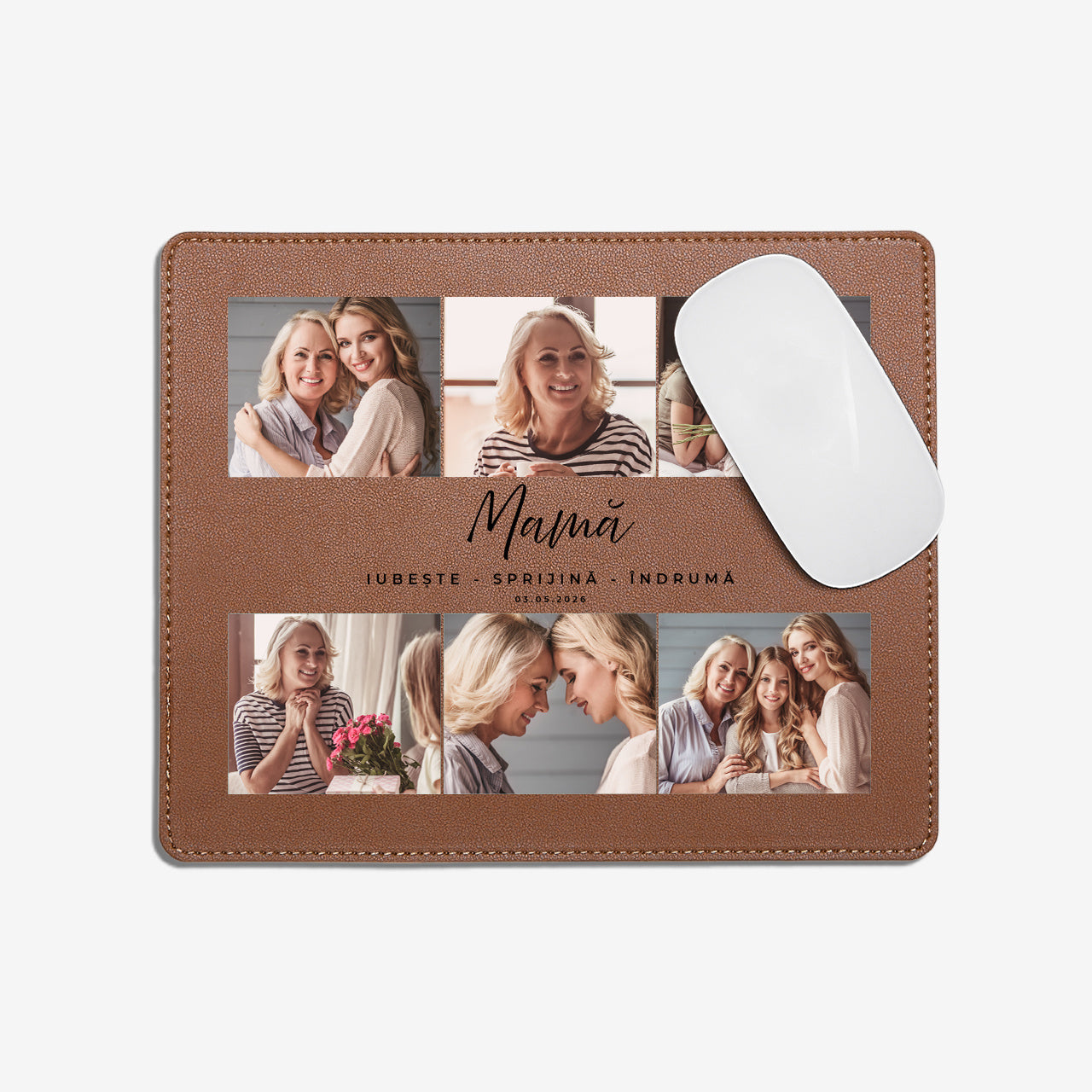 Suport de birou cu fotografii – cadou practic pentru mamă
