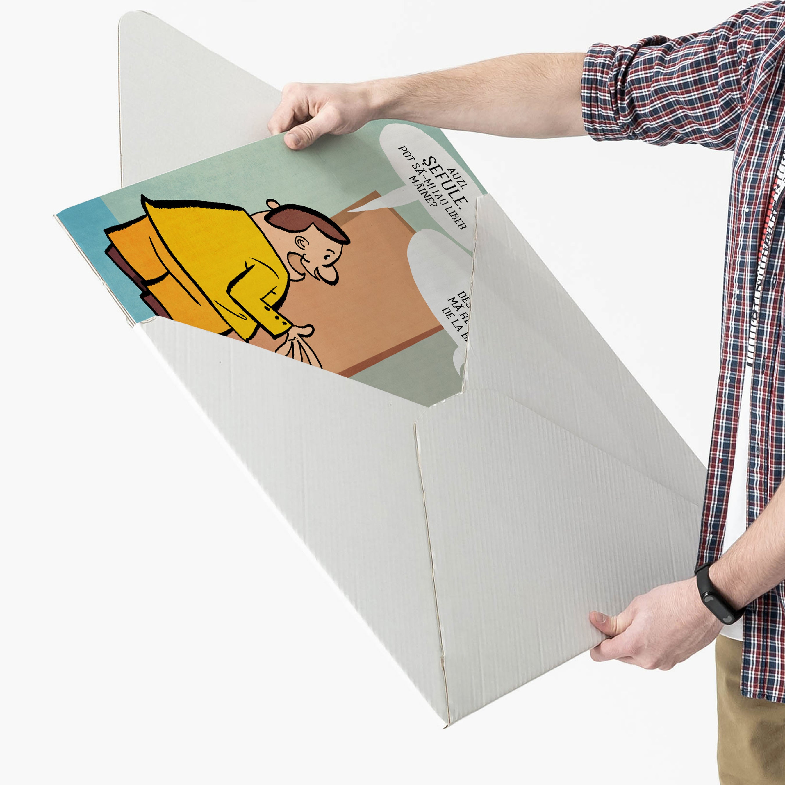 Felicitare XXL pentru șef - Uși deschise