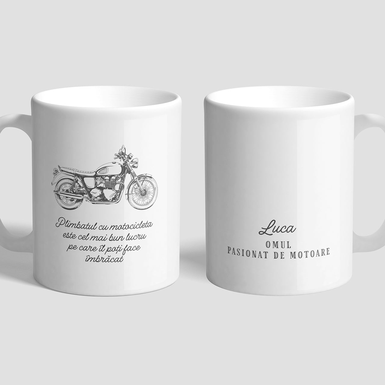 Kubek personalizowany dla motocyklisty prezent dla motocyklisty personalizowany kubek