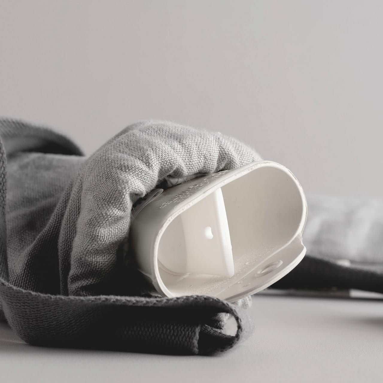 Termofor długi - lniany pokrowiec termofor w pokrowcu praktyczny prezent dla kobiety