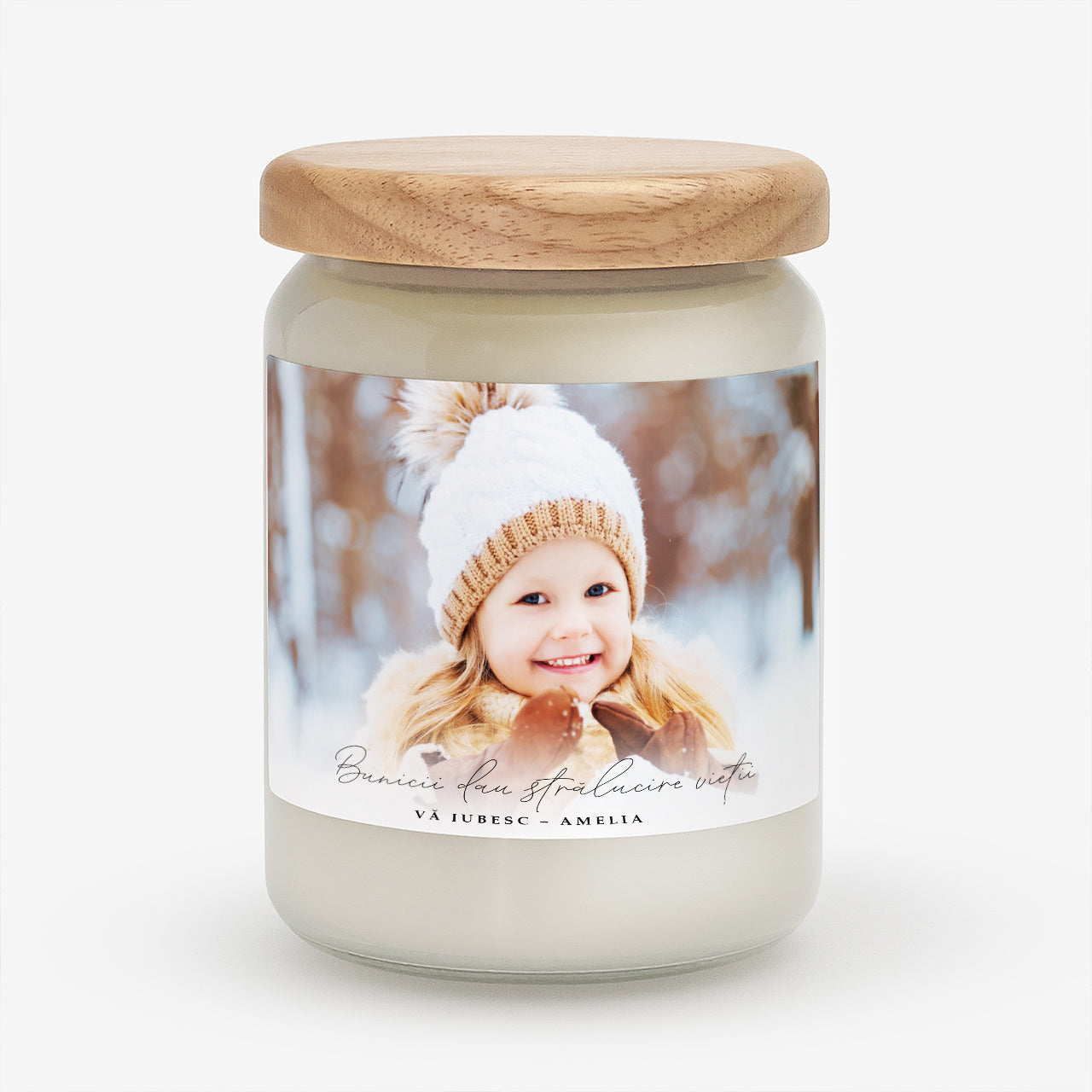 Świeca personalizowana na Dzień Babci i Dziadka świeczka dla babci i dziadka prezent na Dzień Babci i Dziadka