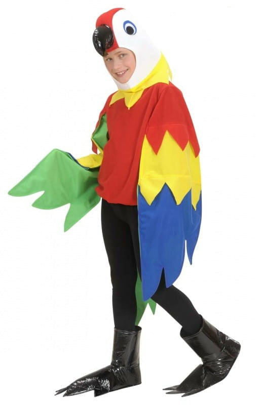 Costum KOLOROWEJ PAPUGI pentru copii 5-7 ani