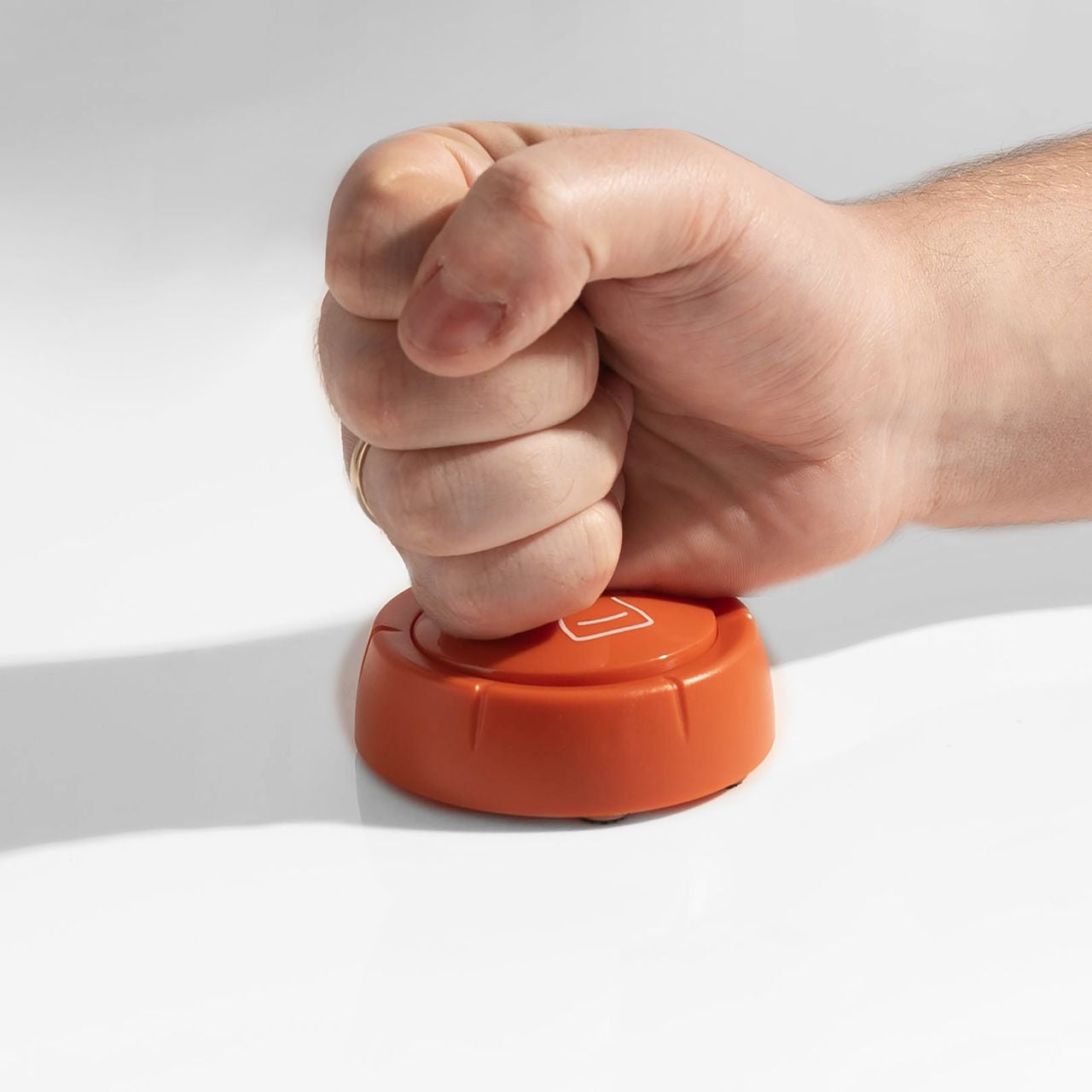 Gra Beer Button gadżet dla piwosza czerwony przycisk prezent dla piwosza