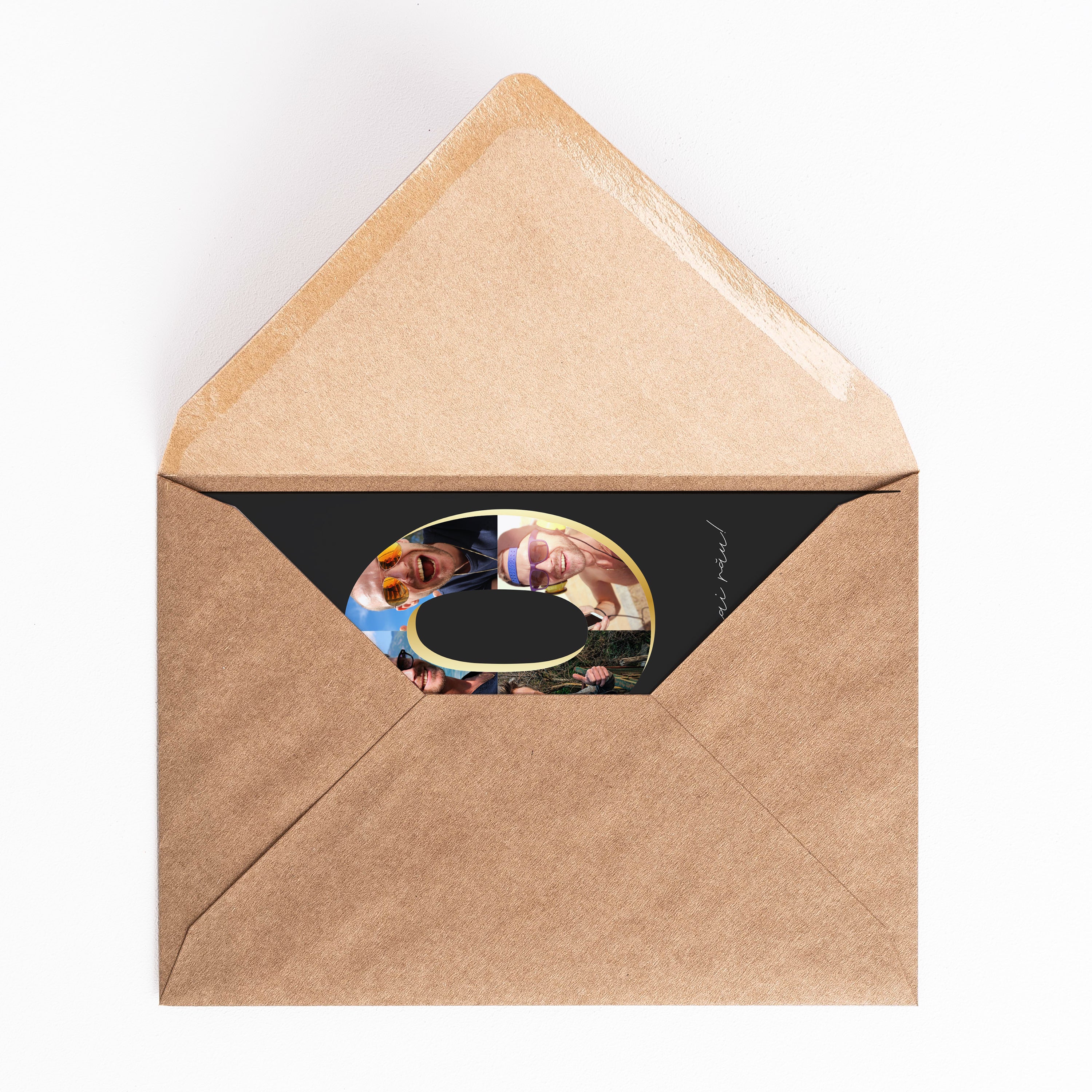 Felicitare la aniversarea a 30 de ani - colaj foto