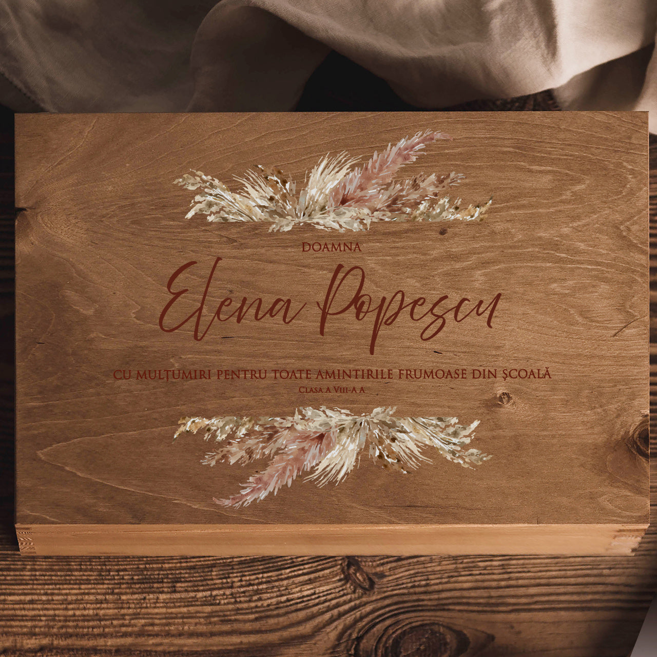 Cutie de amintiri pentru profesor – cadou pentru profesor la sfârșitul anului școlar