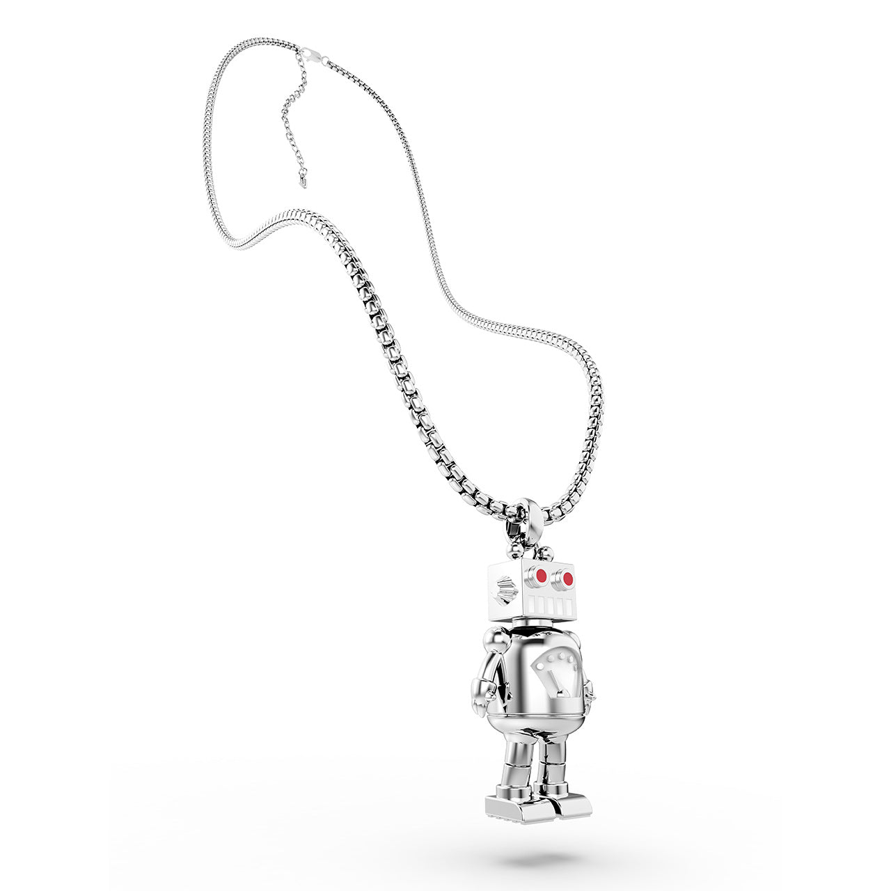 Colier cu pandantiv robot