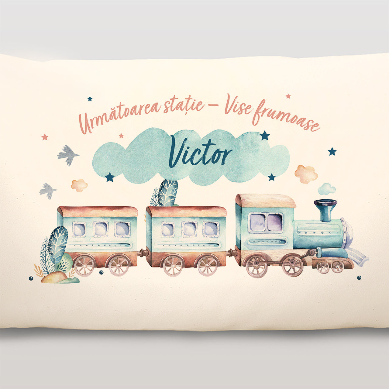 Pernă pentru copil – Trenuleț