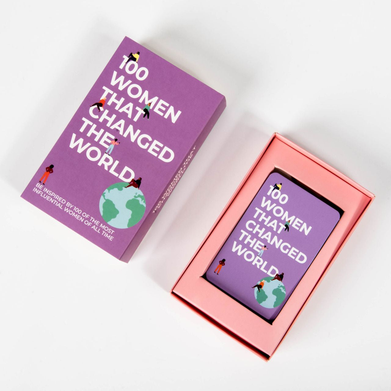 Komplet kart 100 kobiet które zmieniły świat Prezent dla kobiety upominek dla kobiety