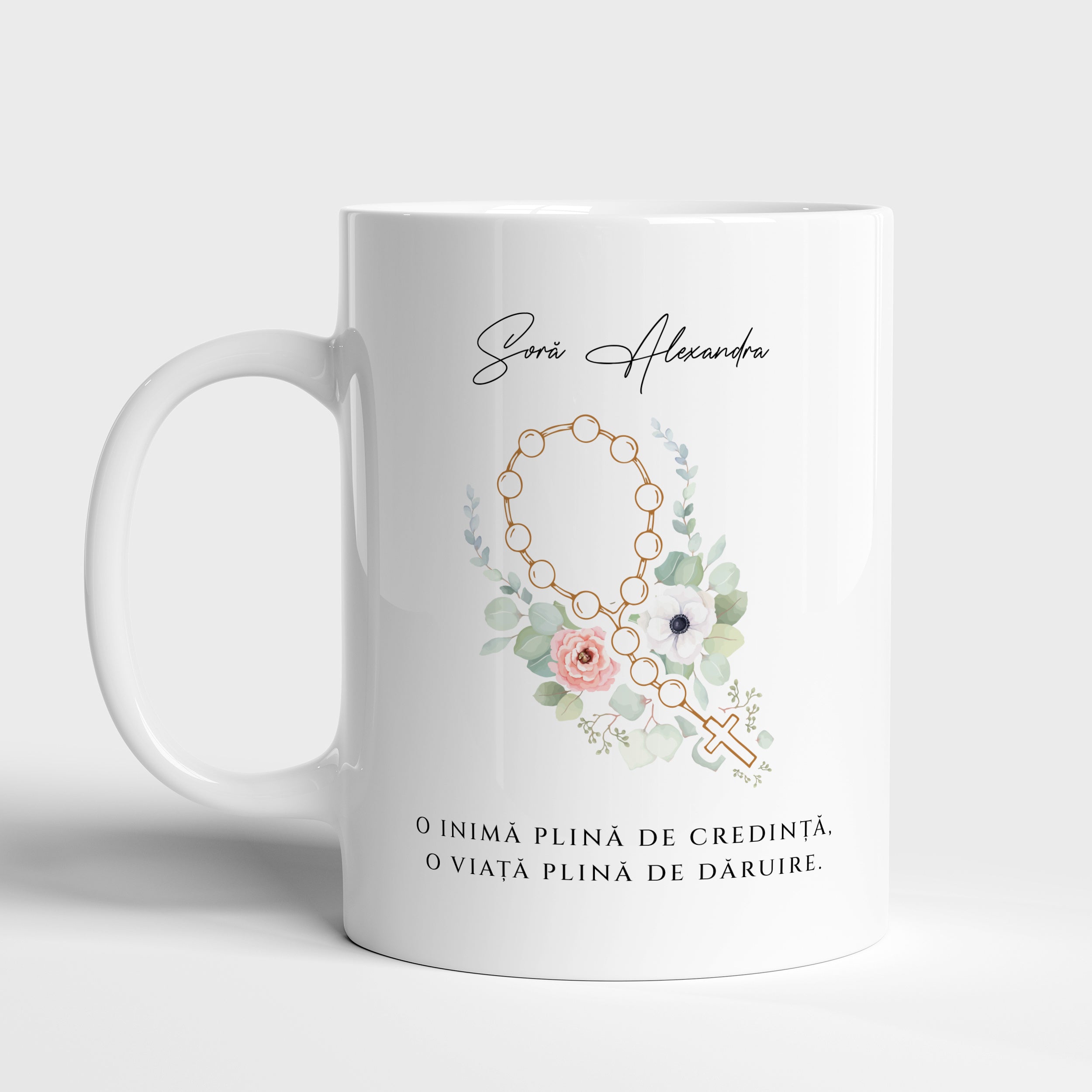 Cană pentru soră călugăriță