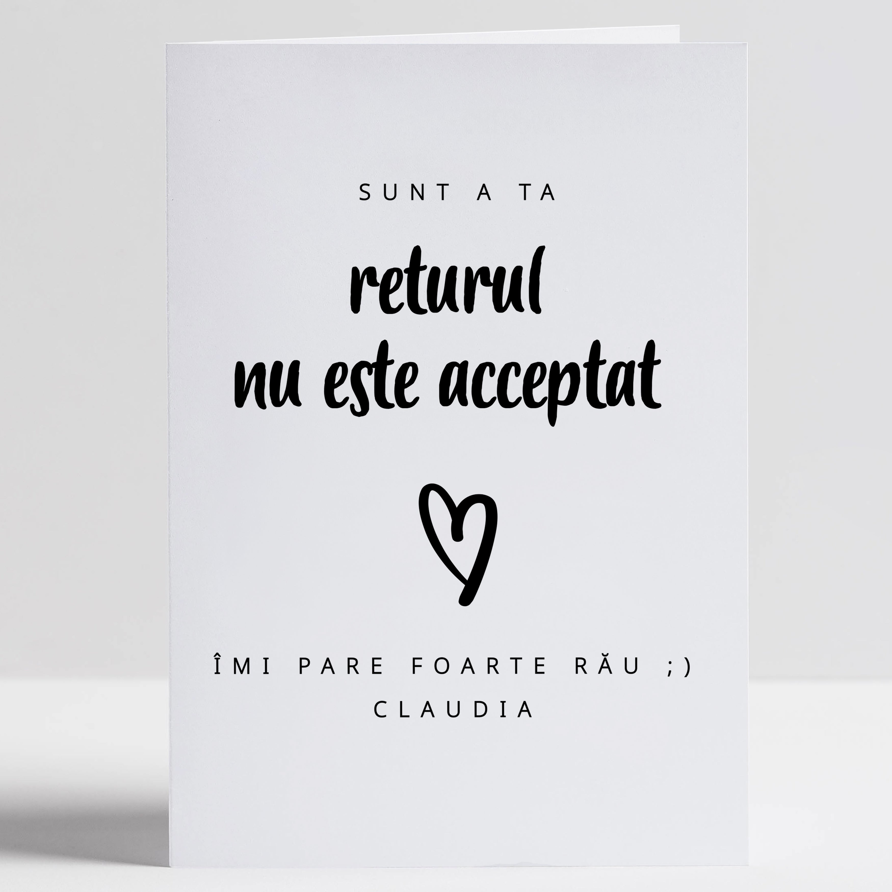 Felicitare amuzantă pentru Sf. Valentin - urări jucăușe