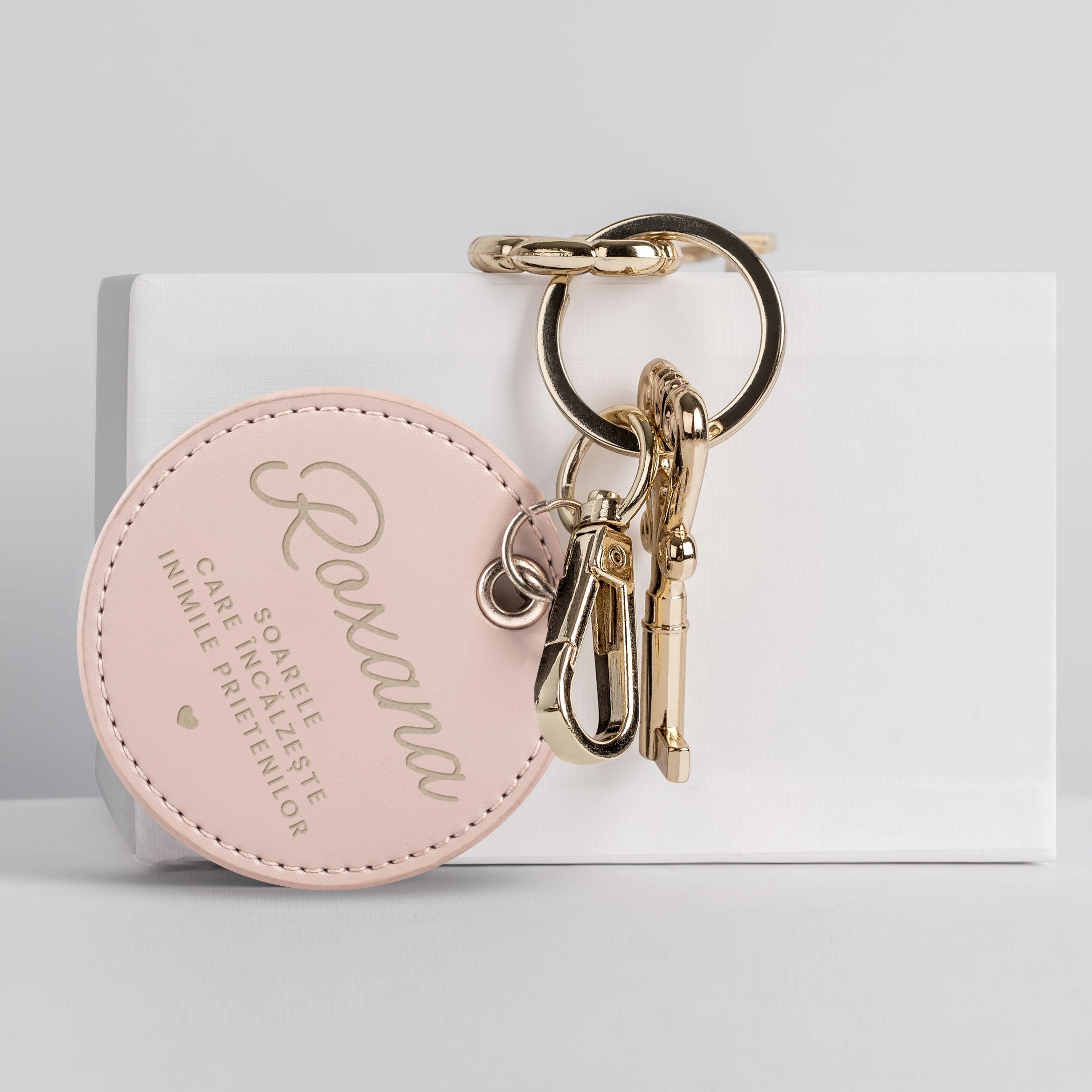 Breloc gravat pentru cea mai bună prietenă