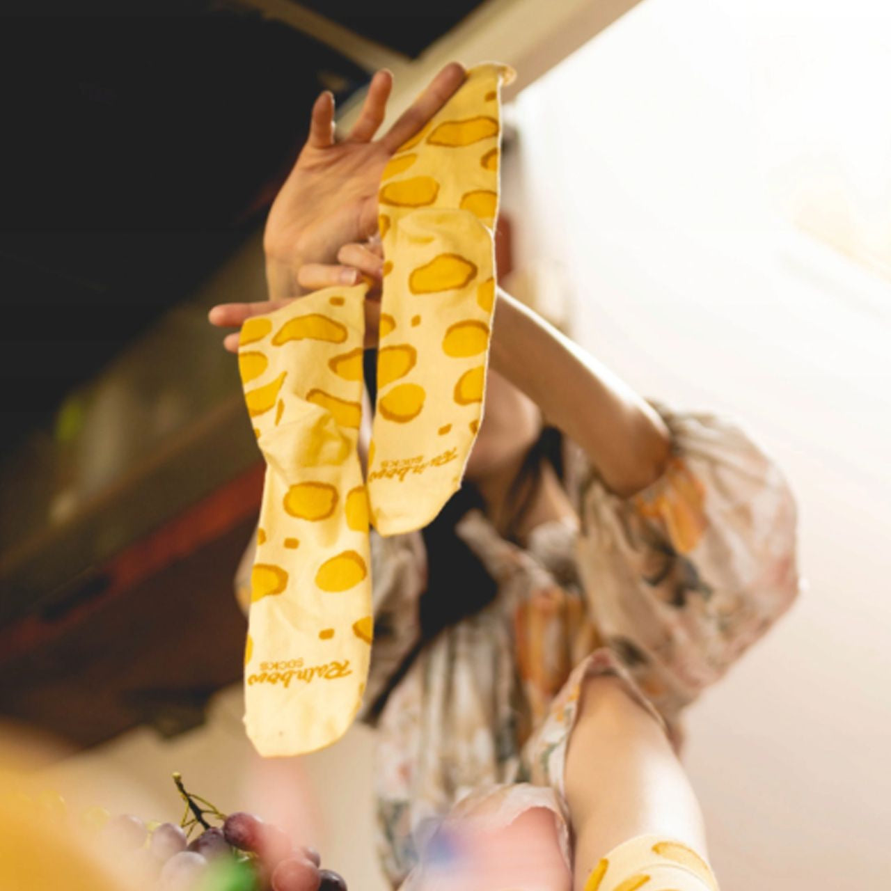 Męskie skarpetki MYSZ I SER skarpetki męskie prezent dla chłopaka prezent na Dzień Chłopaka