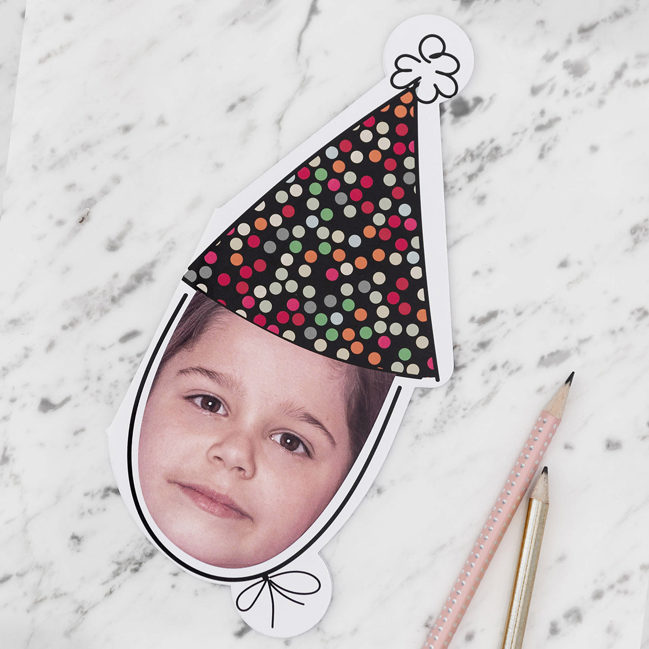 Felicitare cu poze pentru copil – completare cadou