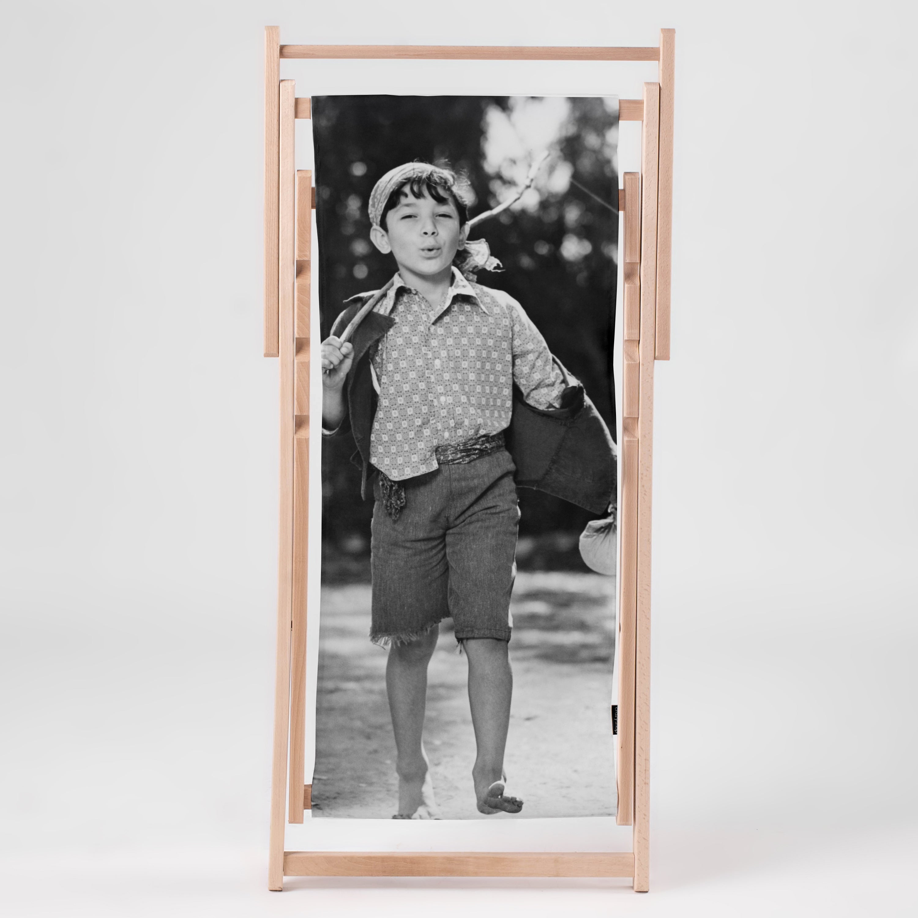 Personalizowany leżak ze zdjęciem prezent dla emeryta prezent na emeryturę leżak personalizowany