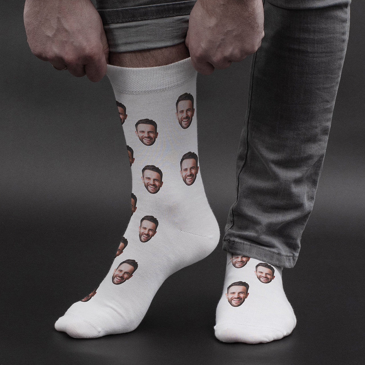 Șosete personalizate cu FAȚA TA 42-45