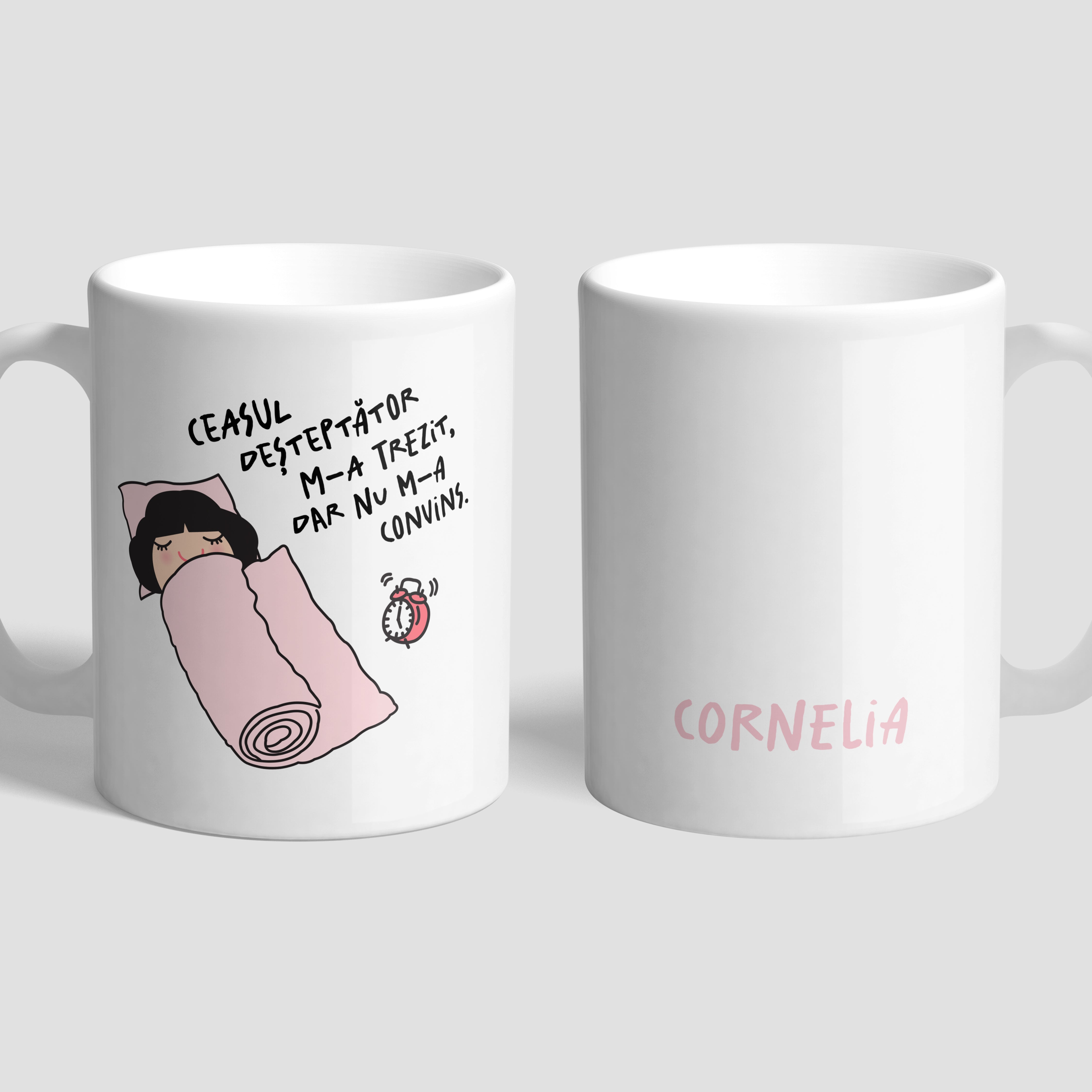 Personalizowany kubek - prezent dla śpiocha kubek personalizowany upominek dla przyjaciółki
