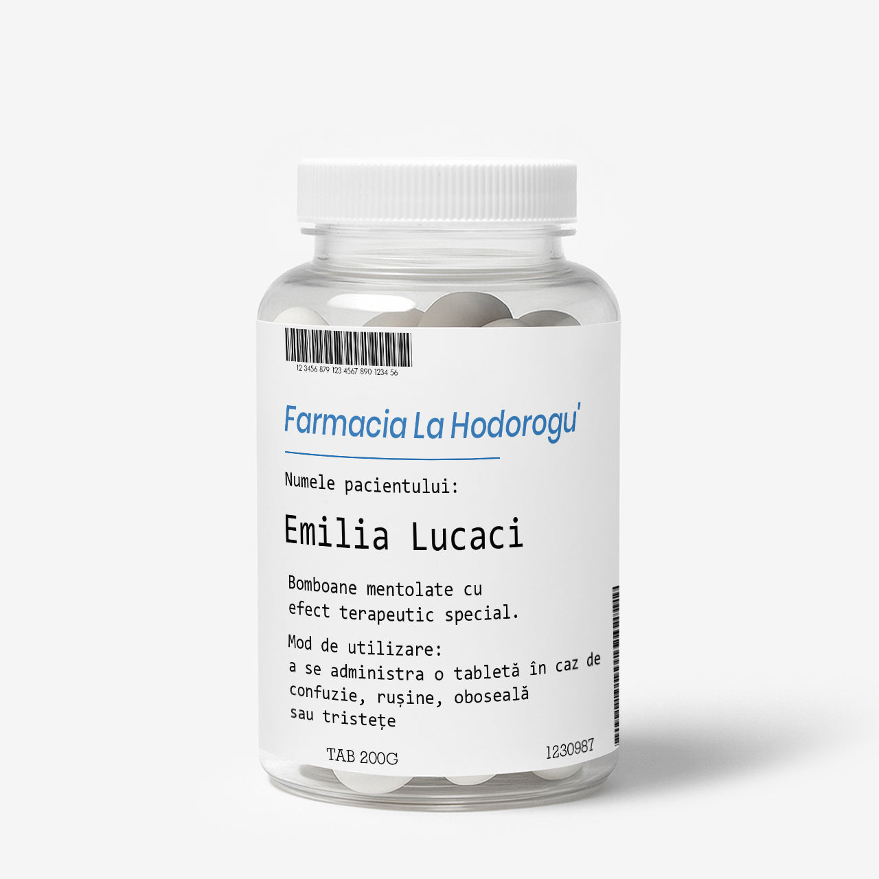 Miętówki + etykieta dekoracyjna do samodzielnego naklejenia - śmieszny prezent urodzinowy prezent dla pielęgniarki