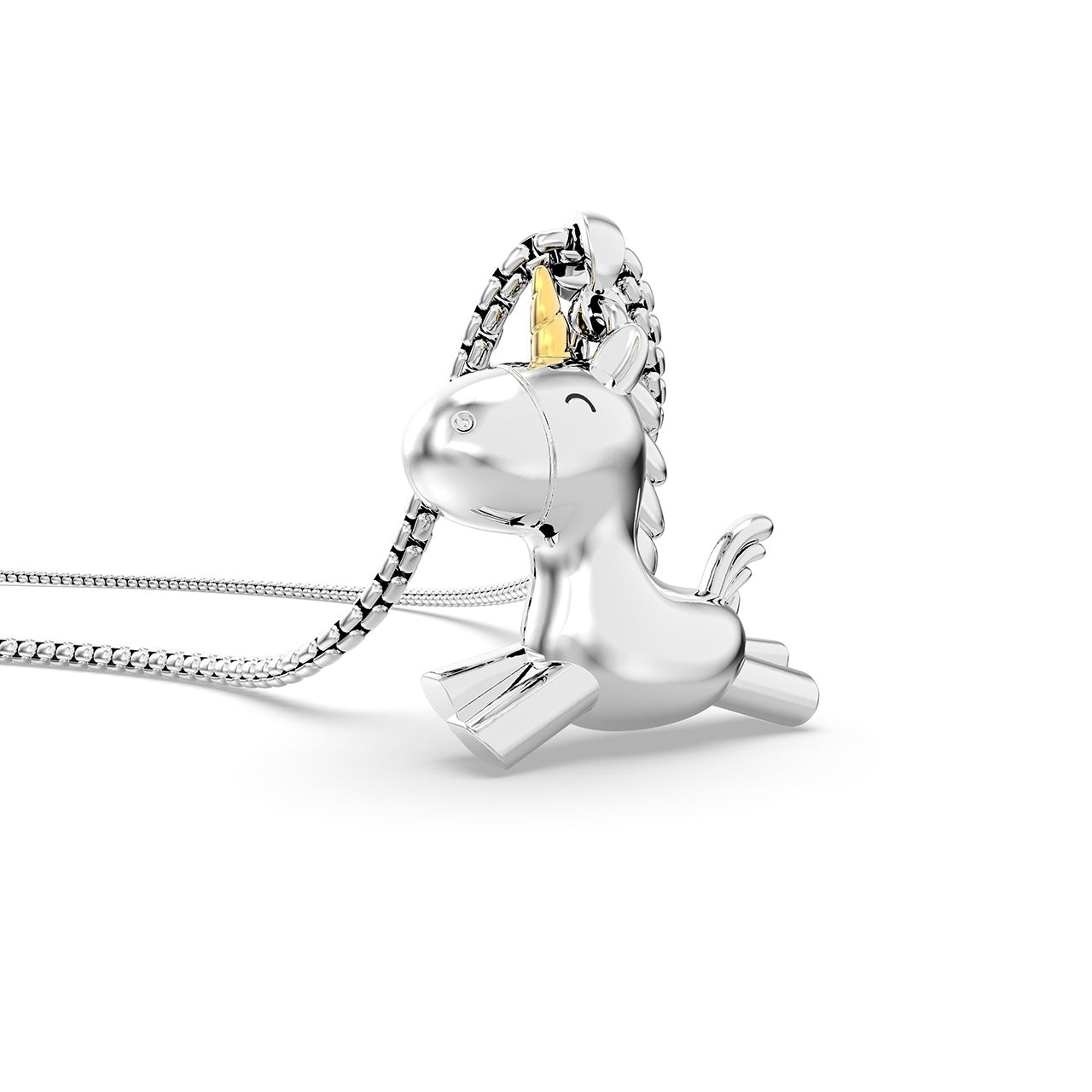 Lanț cu pandantiv unicorn