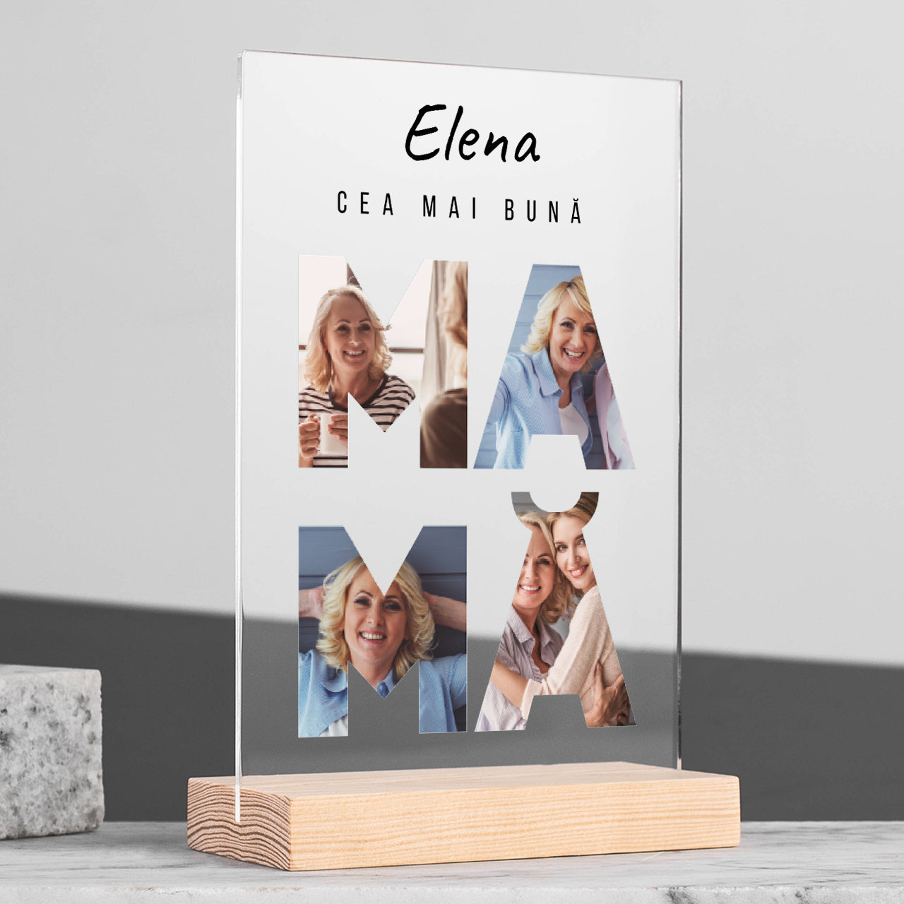 Statuetă personalizată pentru mamă – cadou emoționant pentru mamă