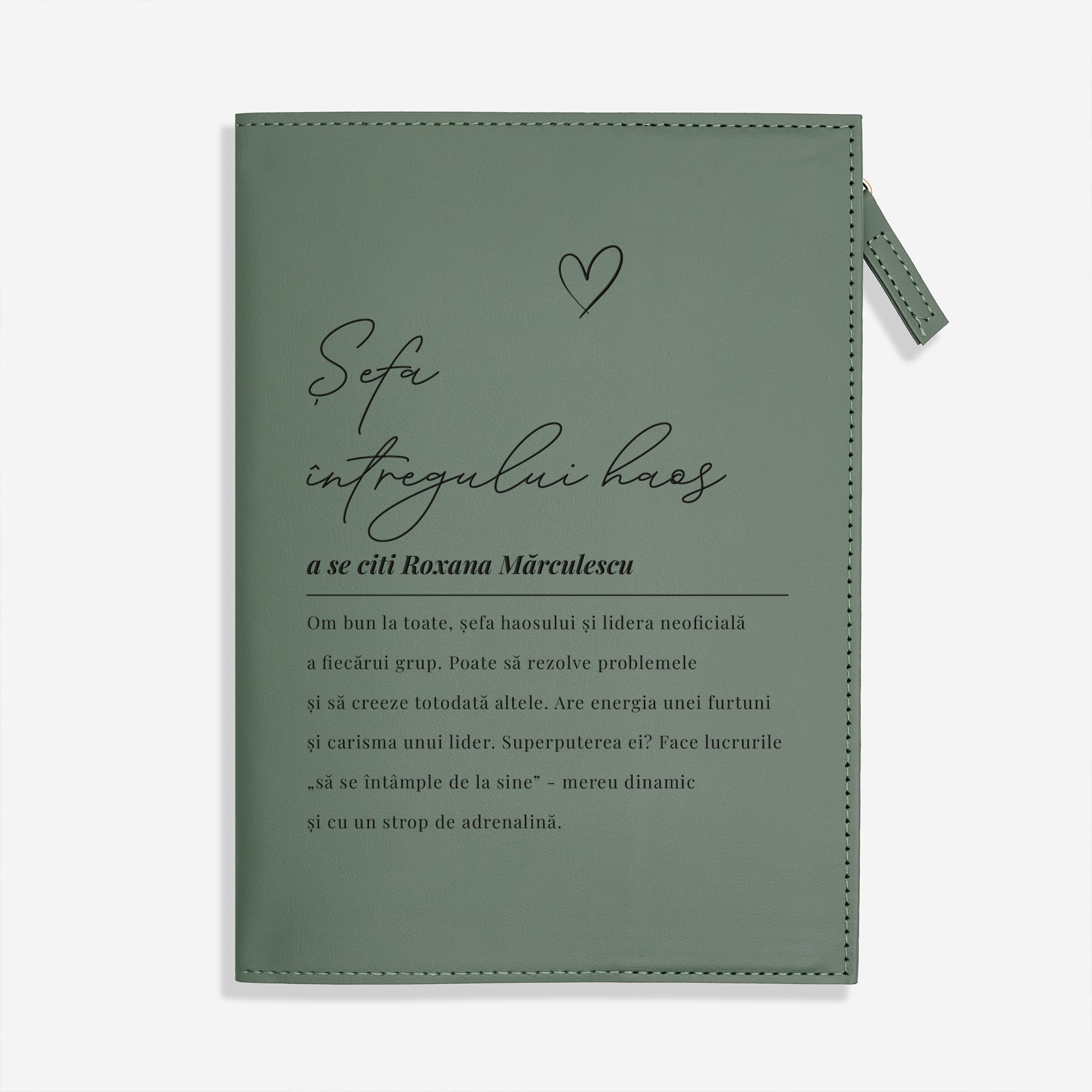 Notatnik na zamek - praktyczny prezent dla kobiety notes z personalizacją elegancki prezent dla kobiety