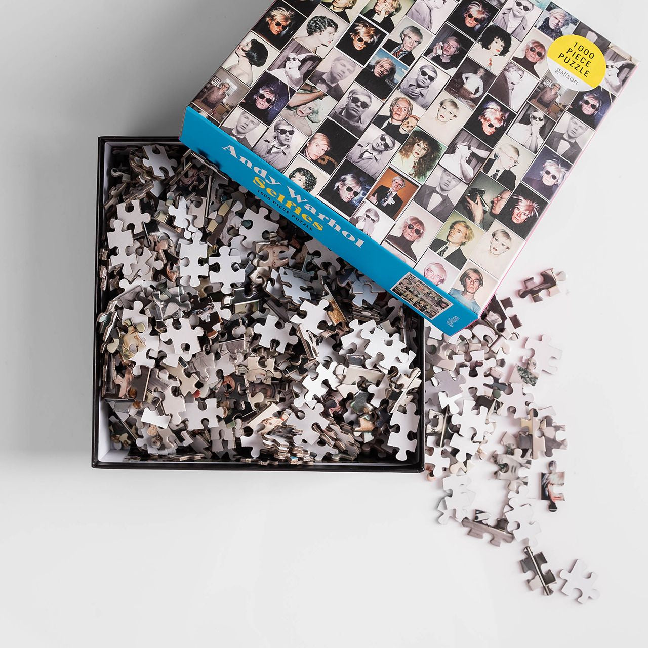 Puzzle Andy Warhol - portrety puzzle dla dorosłych prezent dla artystycznej duszy prezent dla niej