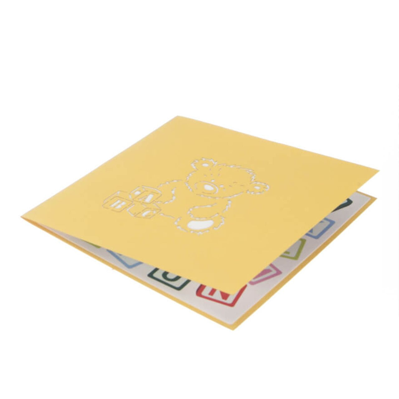 Kartka urodzinowa miś Pop Up kartka z misiem