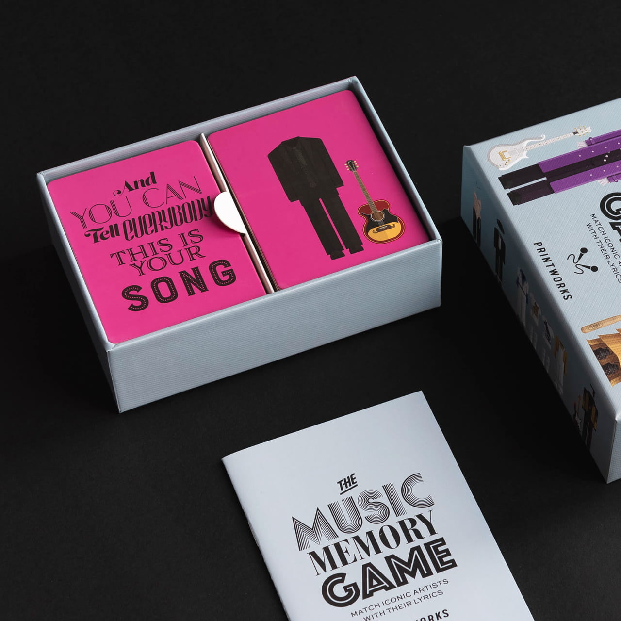 Gra Memory Music gra muzyczna prezent dla muzyka prezent dla rodziny prezent na parapetówkę