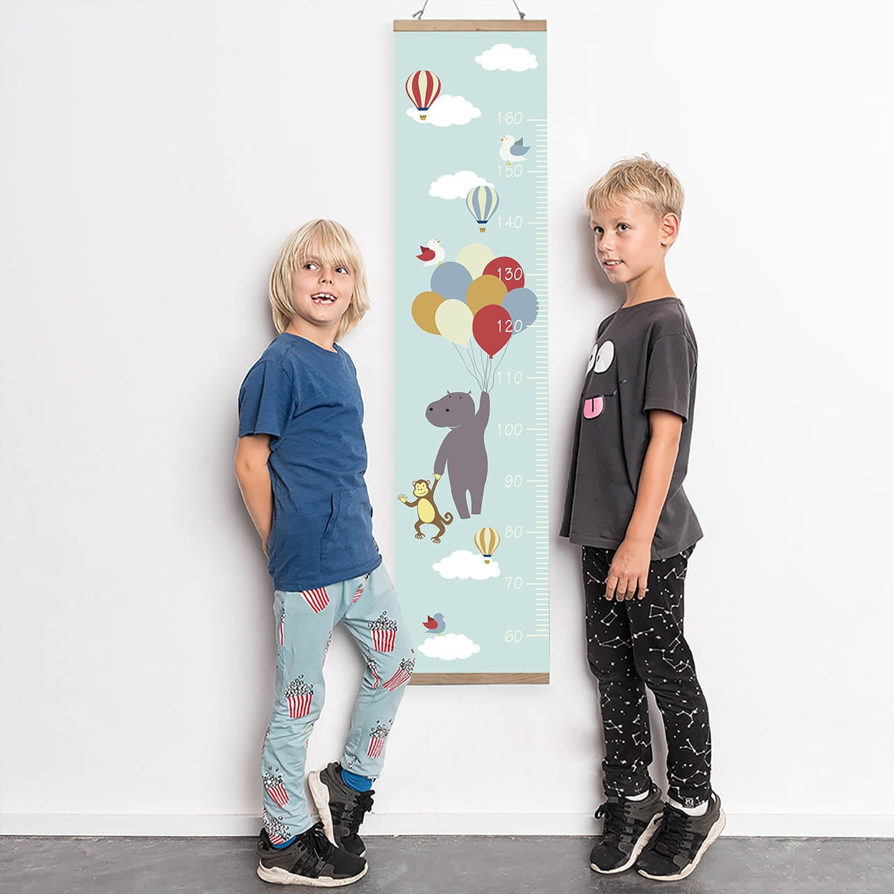 Miarka wzrostu dla dziecka BALONIKI miarka wzrostu dla dzieci prezent dla dzieci prezent dla półrocznego dziecka