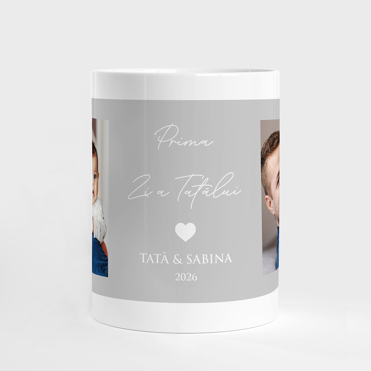 Cana personalizată pentru prima Zi a Tatălui