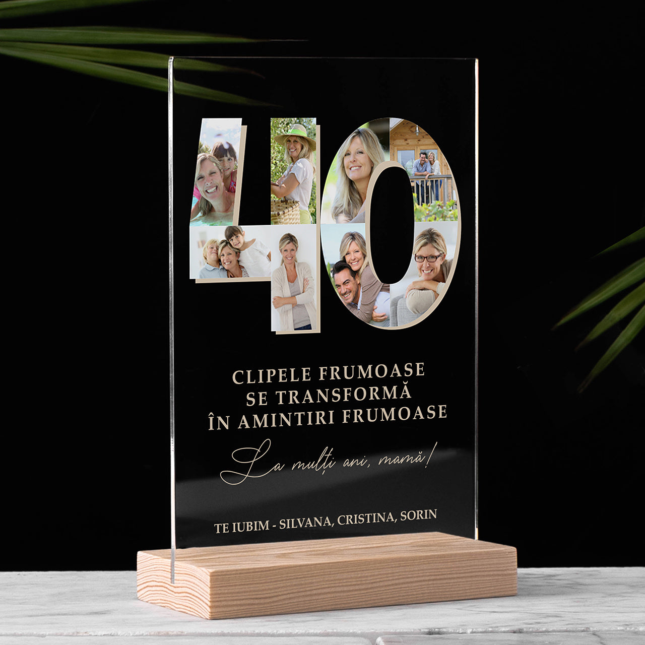 Statuetă pentru aniversarea de 40 de ani