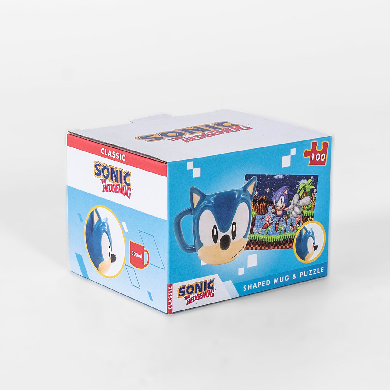 Set Sonic – puzzle și cană