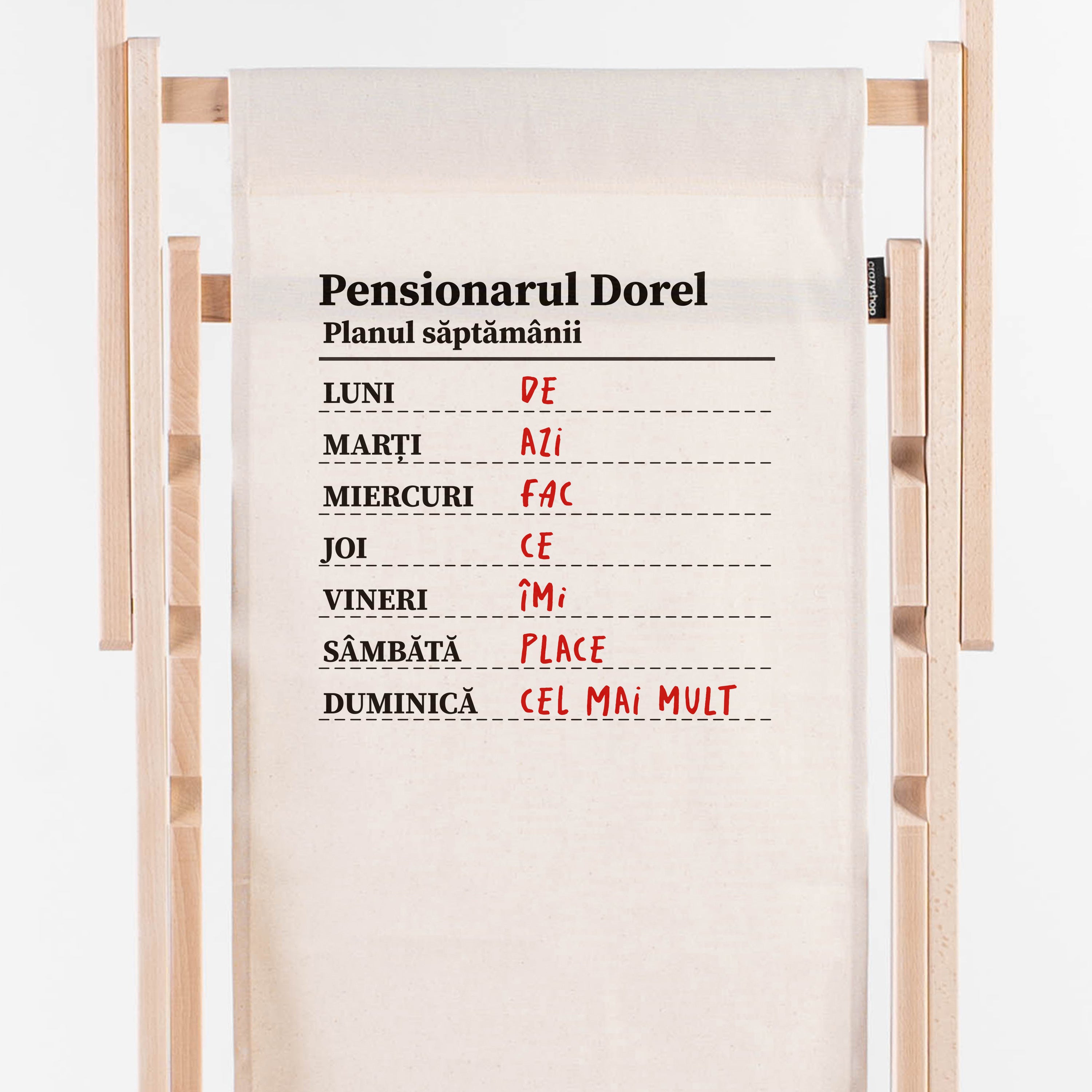 Leżak z nadrukiem na prezent z okazji emerytury prezent na emeryturę personalizowany leżak leżak na prezent