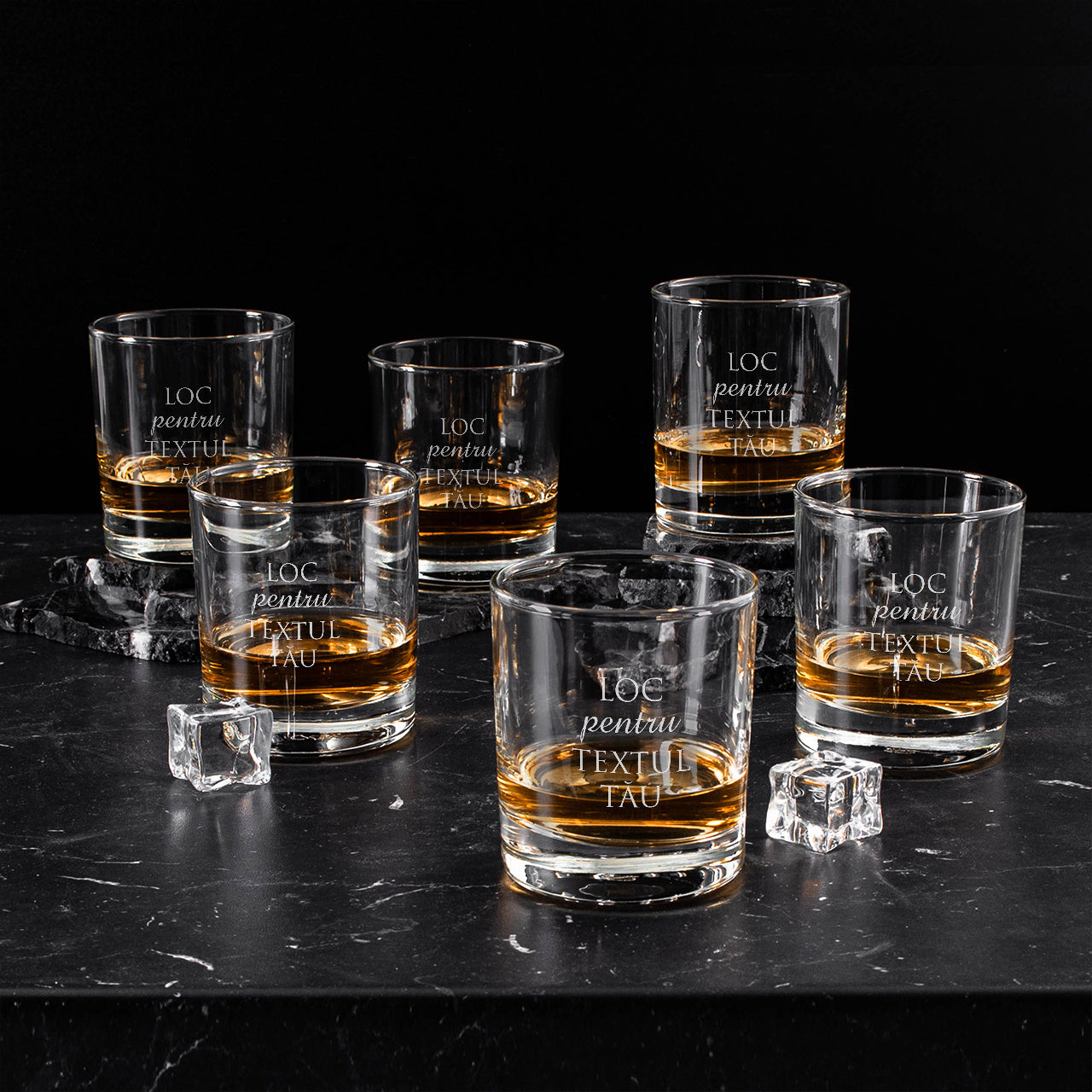 Set de pahare gravate – cadou pentru un gentleman
