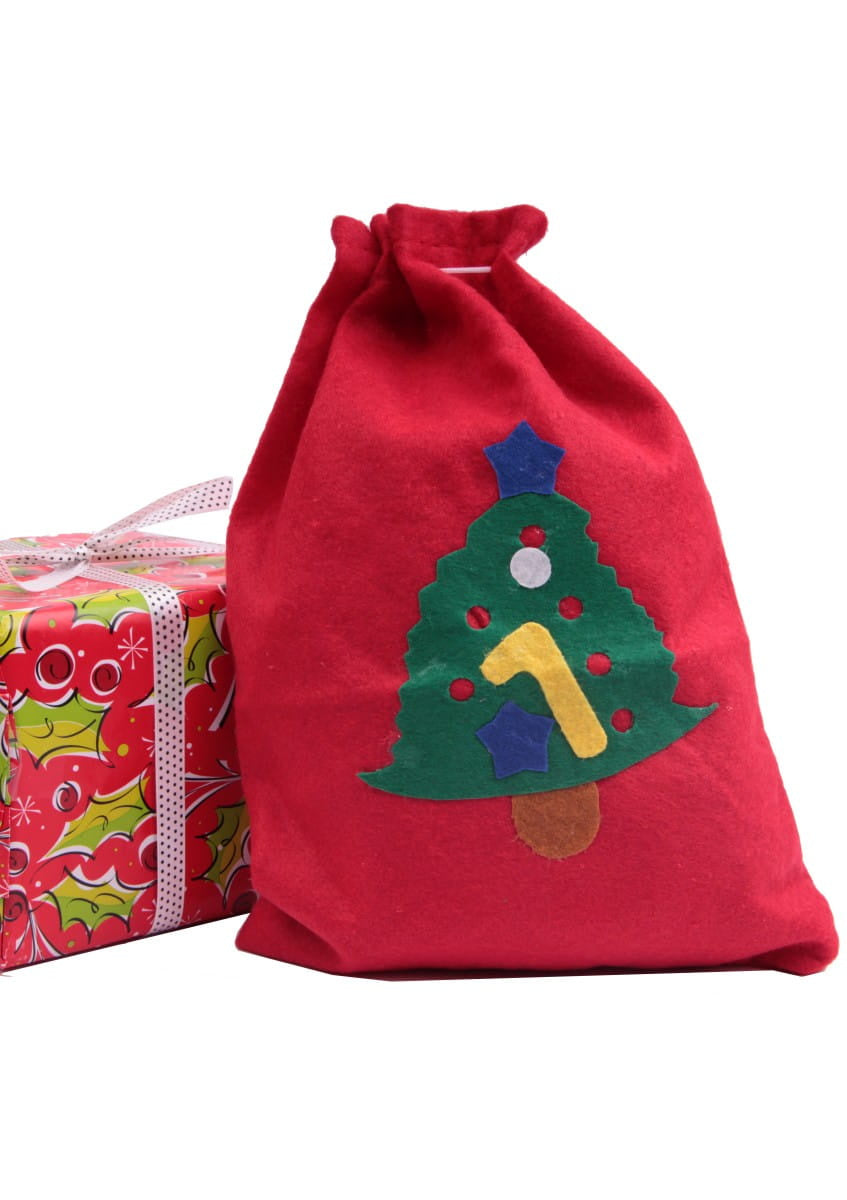 Sac pentru cadouri BRAD DE CRĂCIUN