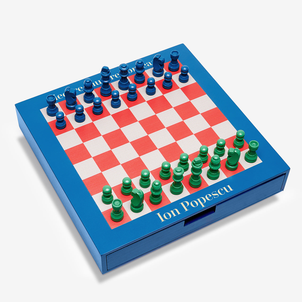 Tablă de șah Fiecare Mutare Contează - cadou pentru un șahist