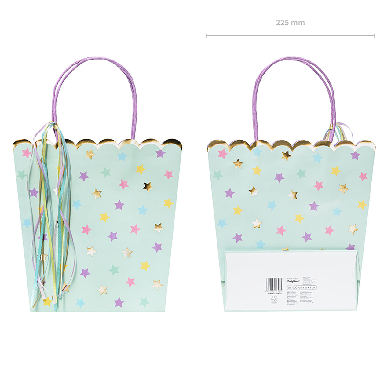 Torebka papierowa na prezent W Gwiazdki papierowa torba